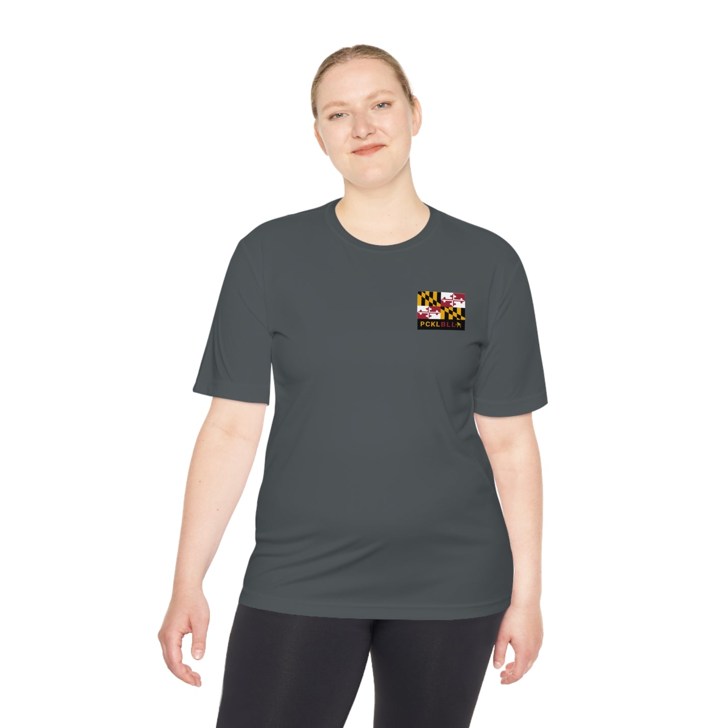 MD FLAG, PCKLBLL WOMAN ATHLETE- Unisex Moisture Wicking Tee