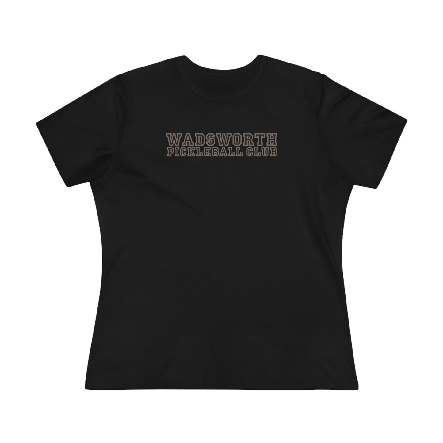 WPC COLLEGE FONT, Relaxed Fit Women's T-shirt