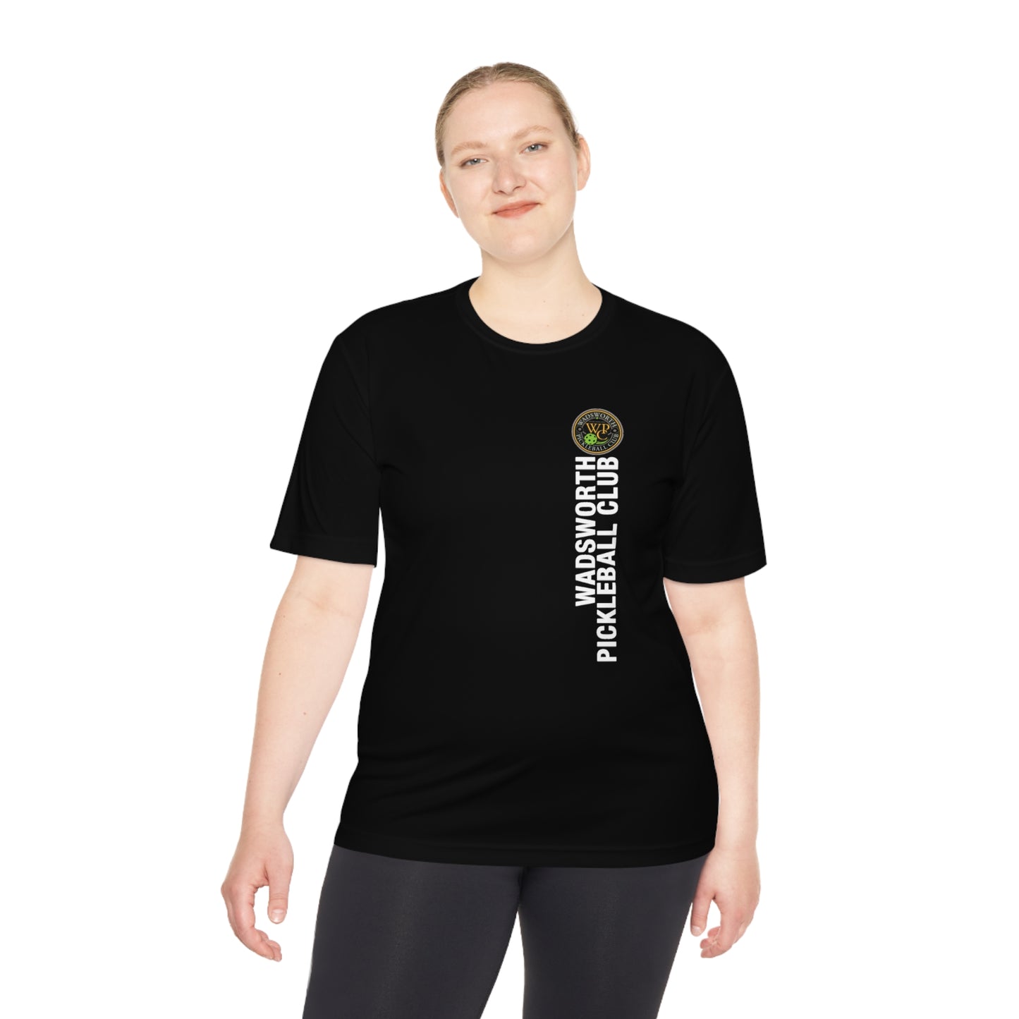 WPC COLOR VERTICAL LOGO SPORT-TEK (FRONT & LOGO BACK) - Unisex Moisture Wicking Tee