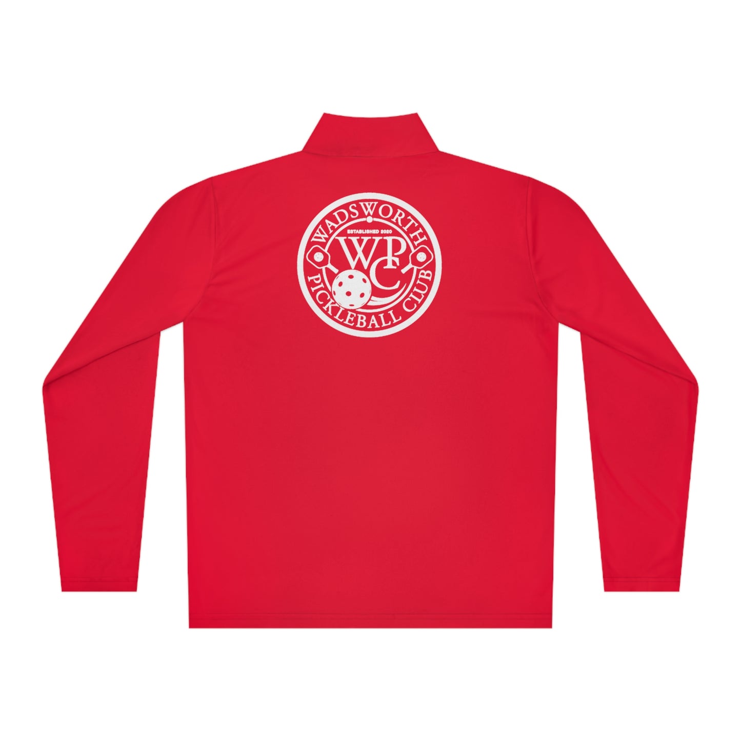 WPC BLACK-WHITE LOGOS (FRONT & BACK) - Unisex Quarter-Zip Pullover
