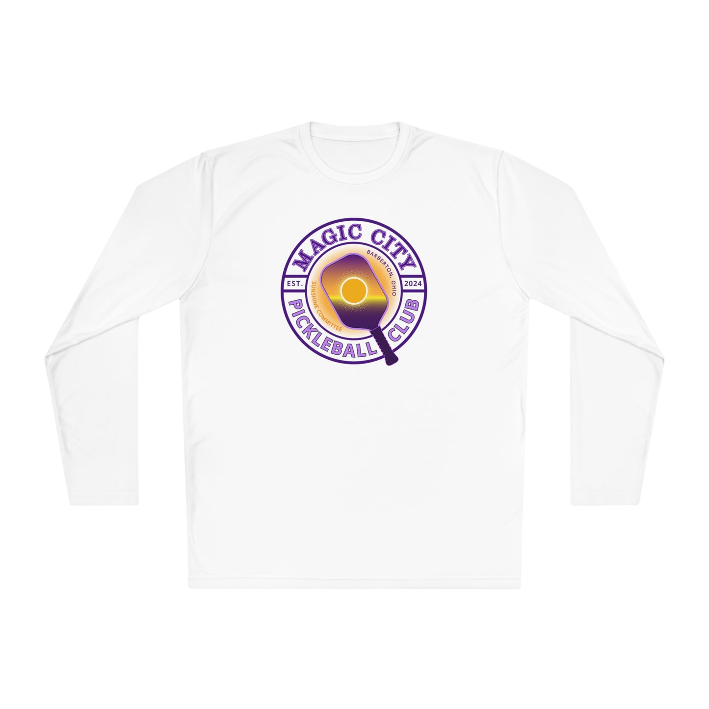 MCPC SUNSHINE COMMITTEE (2 Sided), Unisex Moisture Wicking Long Sleeve Tee
