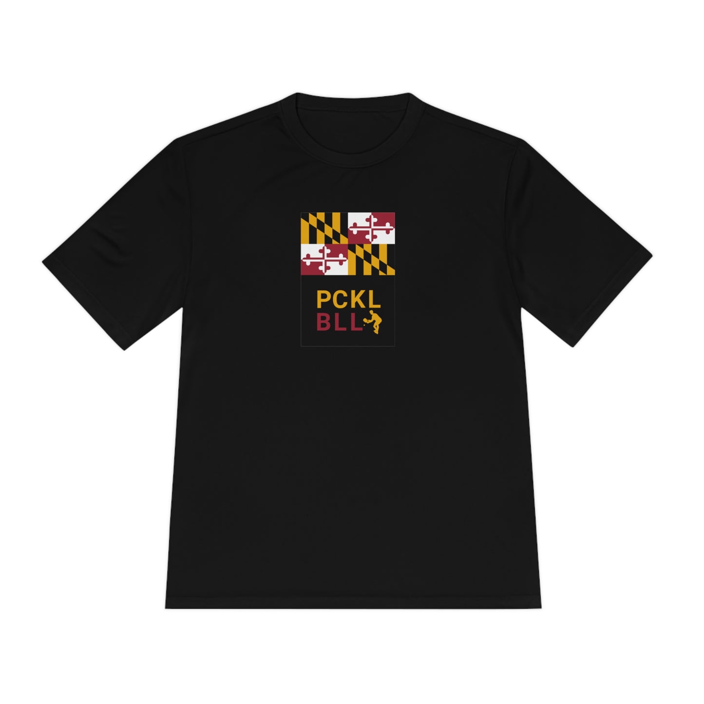 MD FLAG, PCKL-BLL MAN ATHLETE- Unisex Moisture Wicking Tee