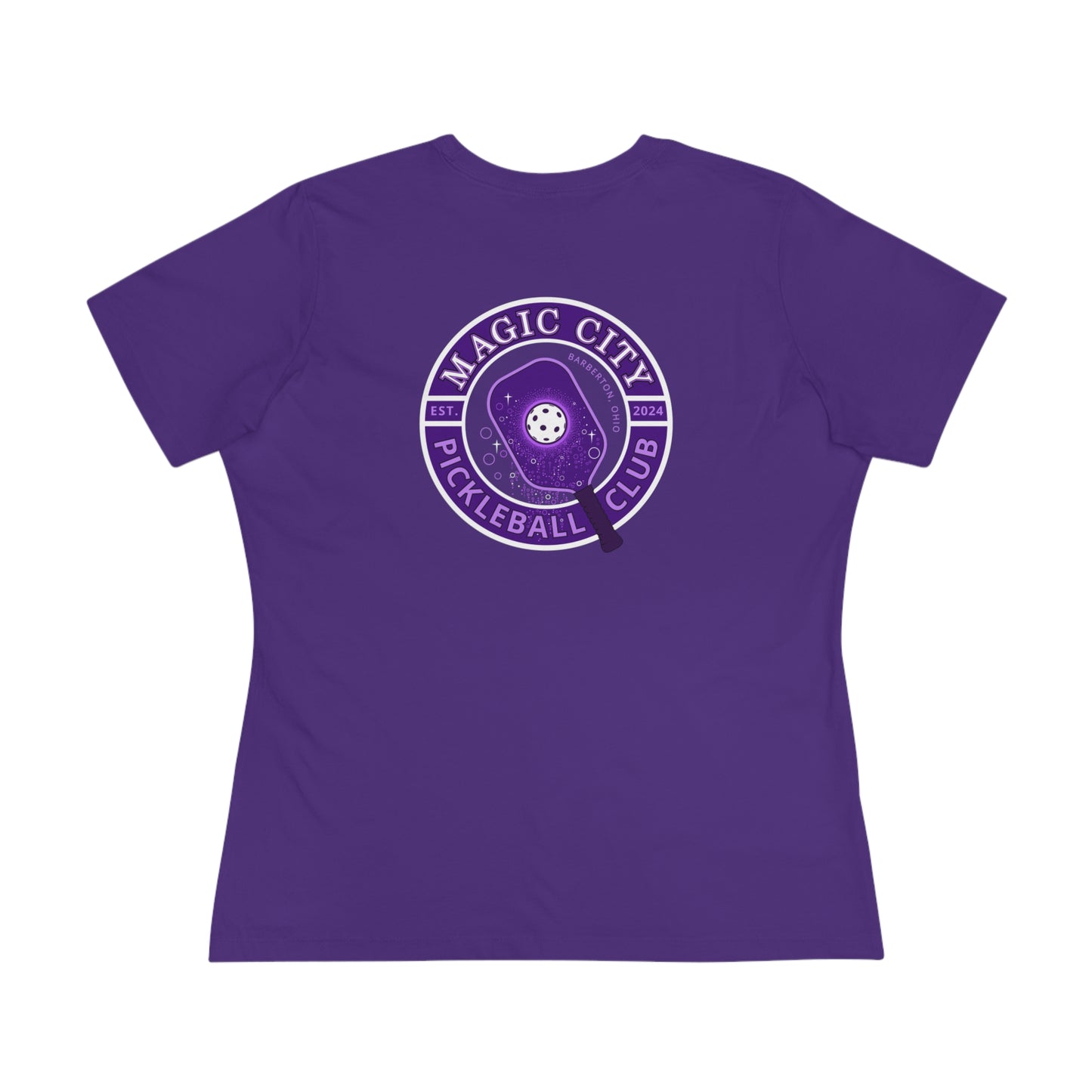 MCPC LOGOS (FRONT & BACK)- Women's Cotton Tee
