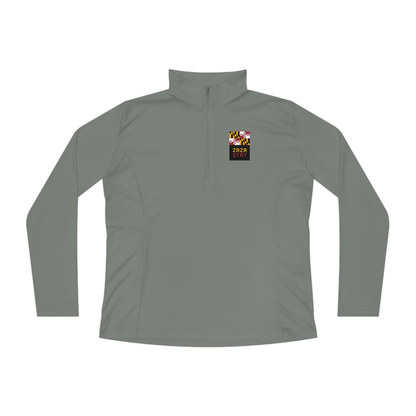 MARYLAND, ZERO, ZERO, STRT, WOMEN'S SPORT-TEK, Quarter-zip Pullover