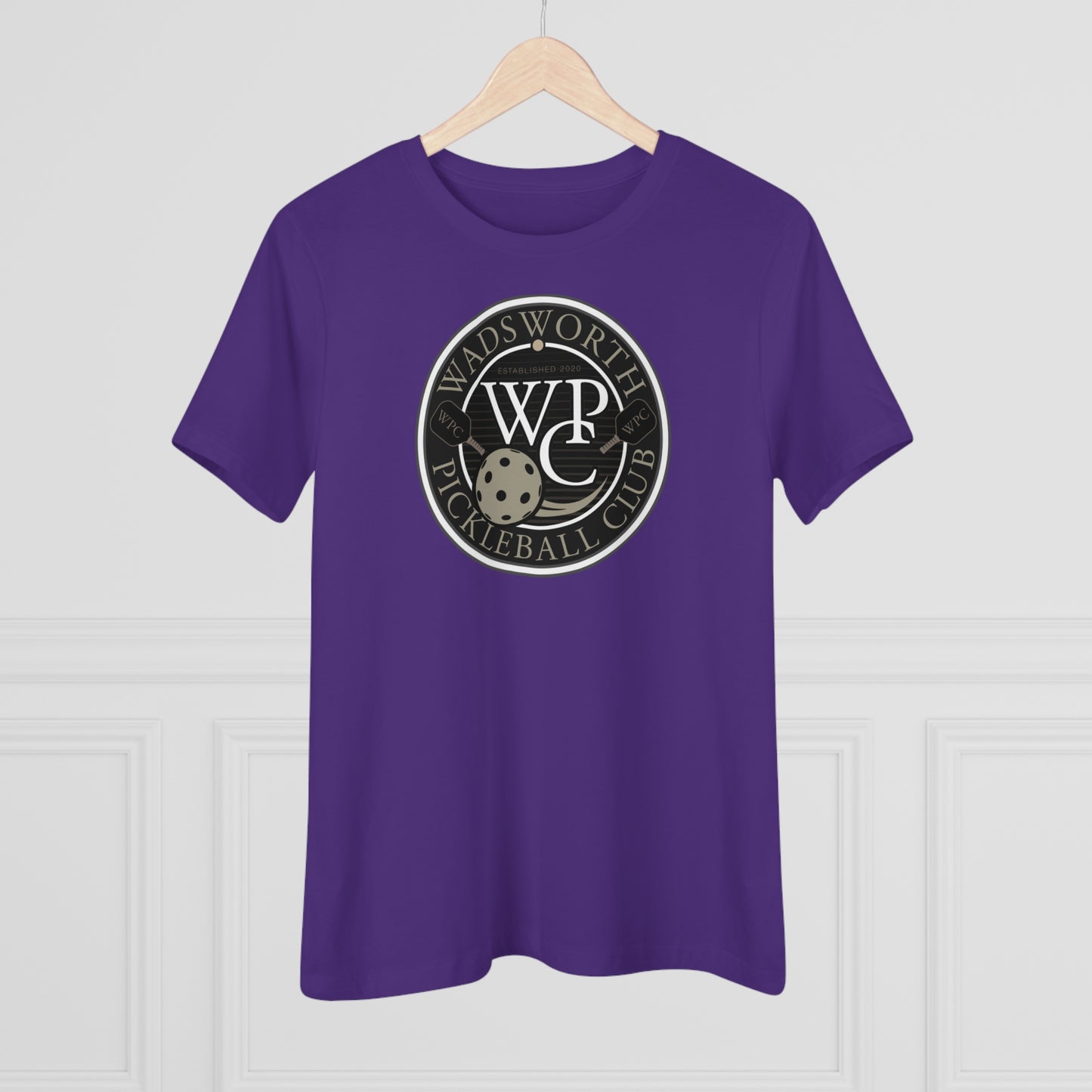 WPC GRAY WHITE, Relaxed Fit Women's T-shirt
