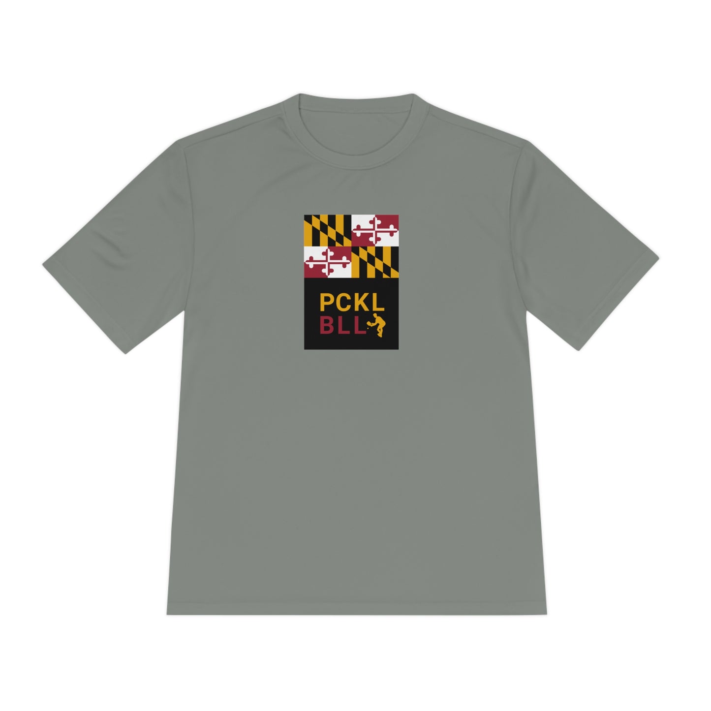 MD FLAG, PCKL-BLL MAN ATHLETE- Unisex Moisture Wicking Tee