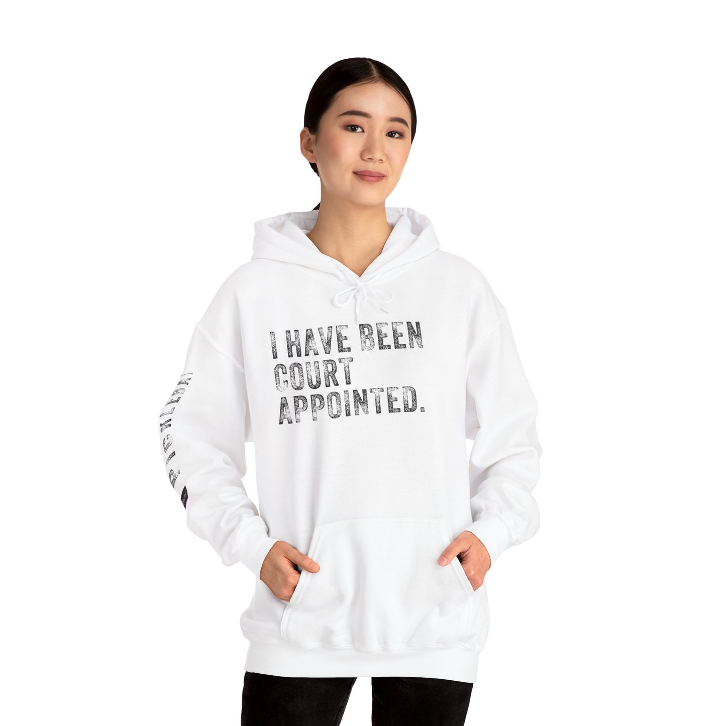 I HAVE BEEN COURT APPOINTED, Unisex Heavy Blend™ Hooded Sweatshirt