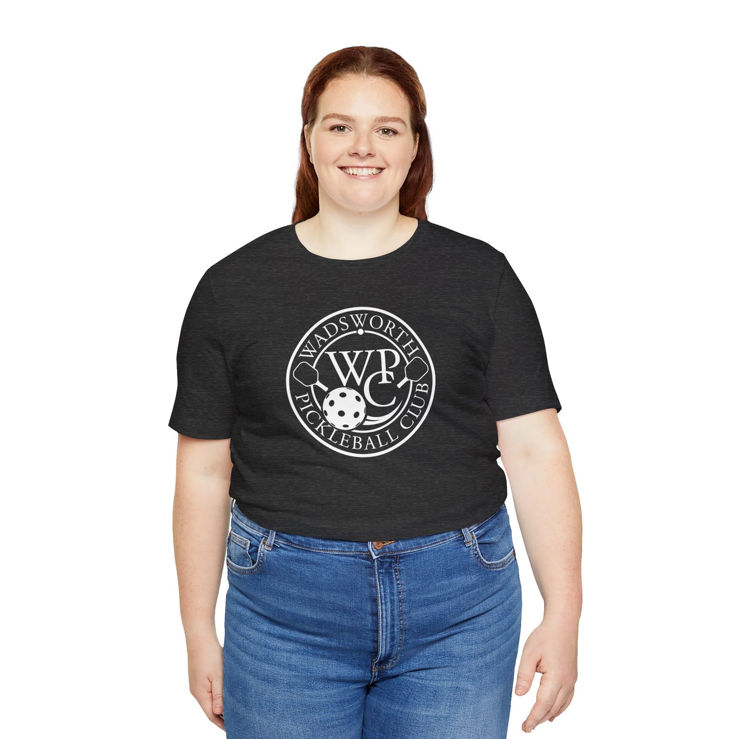 WPC White Logo- Unisex Jersey Short Sleeve Tee