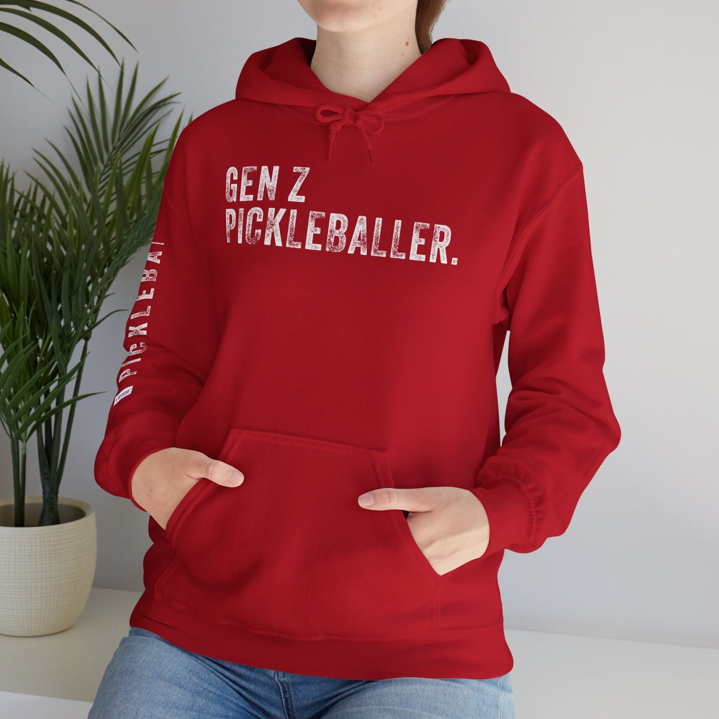 GEN Z PICKLEBALLER, Unisex Heavy Blend™ Hooded Sweatshirt