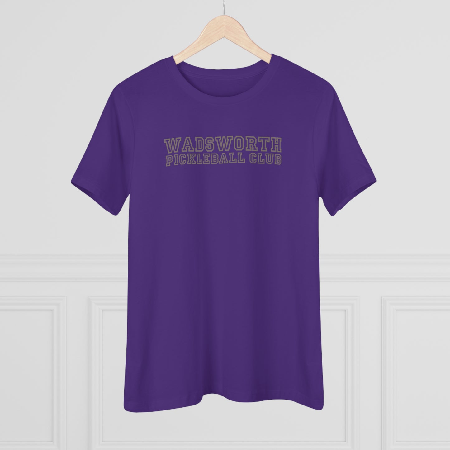 WPC COLLEGE FONT, Relaxed Fit Women's T-shirt