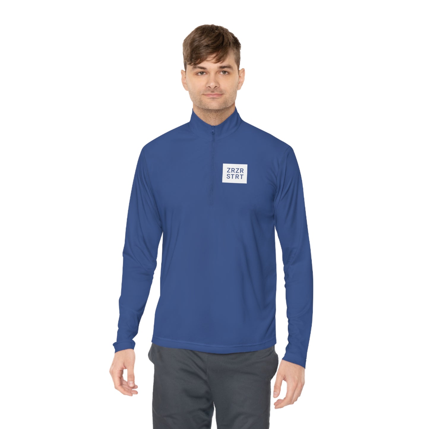 ZERO, ZERO, START, SPORT-TEK: Unisex Quarter-zip Pullover