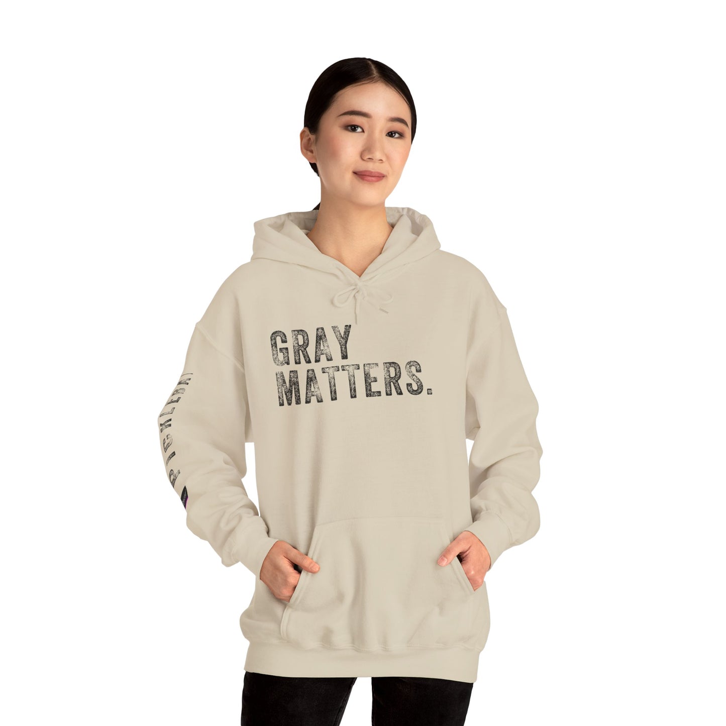 GRAY MATTERS, Unisex Heavy Blend™ Hooded Sweatshirt
