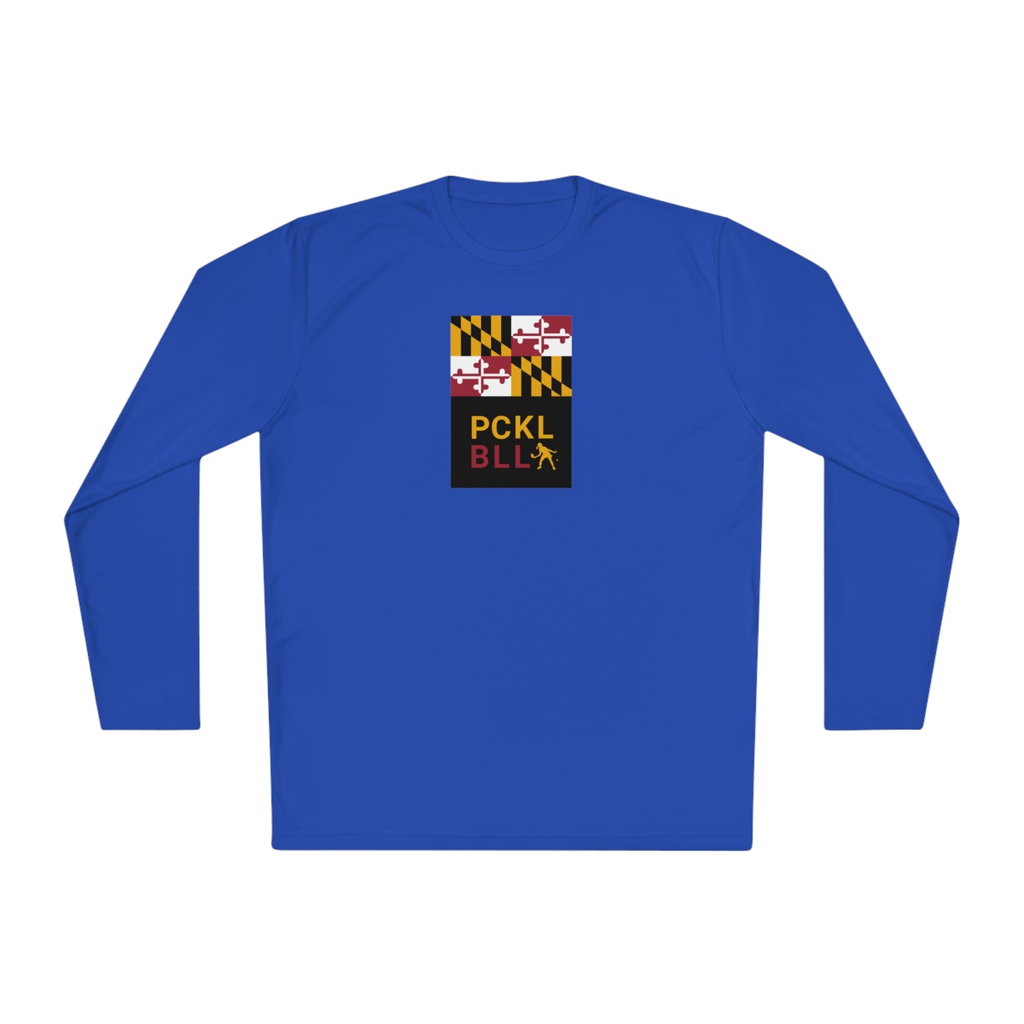 MD FLAG, PCKL-BLL WOMAN ATHLETE-Unisex Lightweight Long Sleeve Tee
