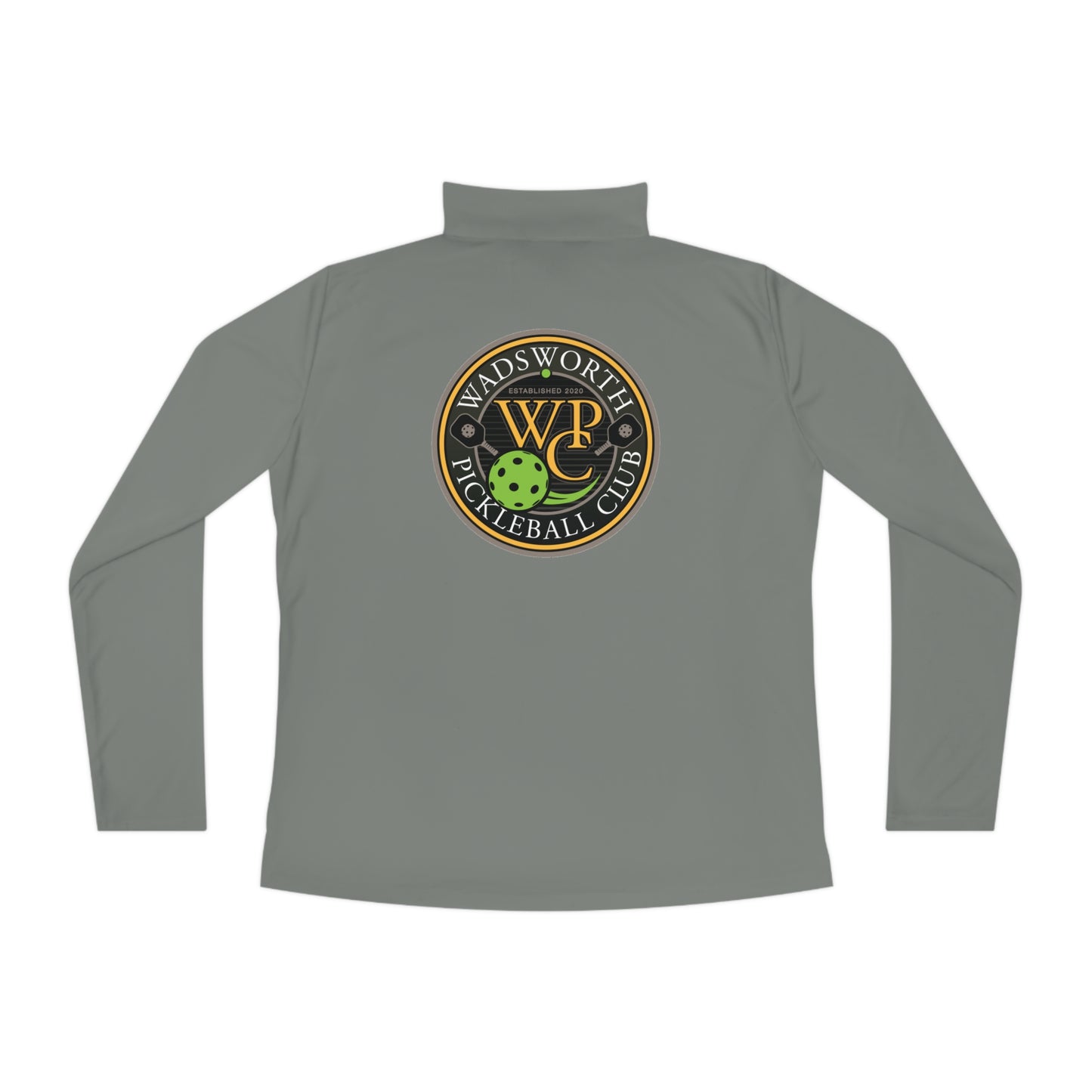 WPC CIRCULAR COLOR LOGOS LADIES SPORT-TEK (FRONT & BACK) - Ladies Quarter-Zip Pullover