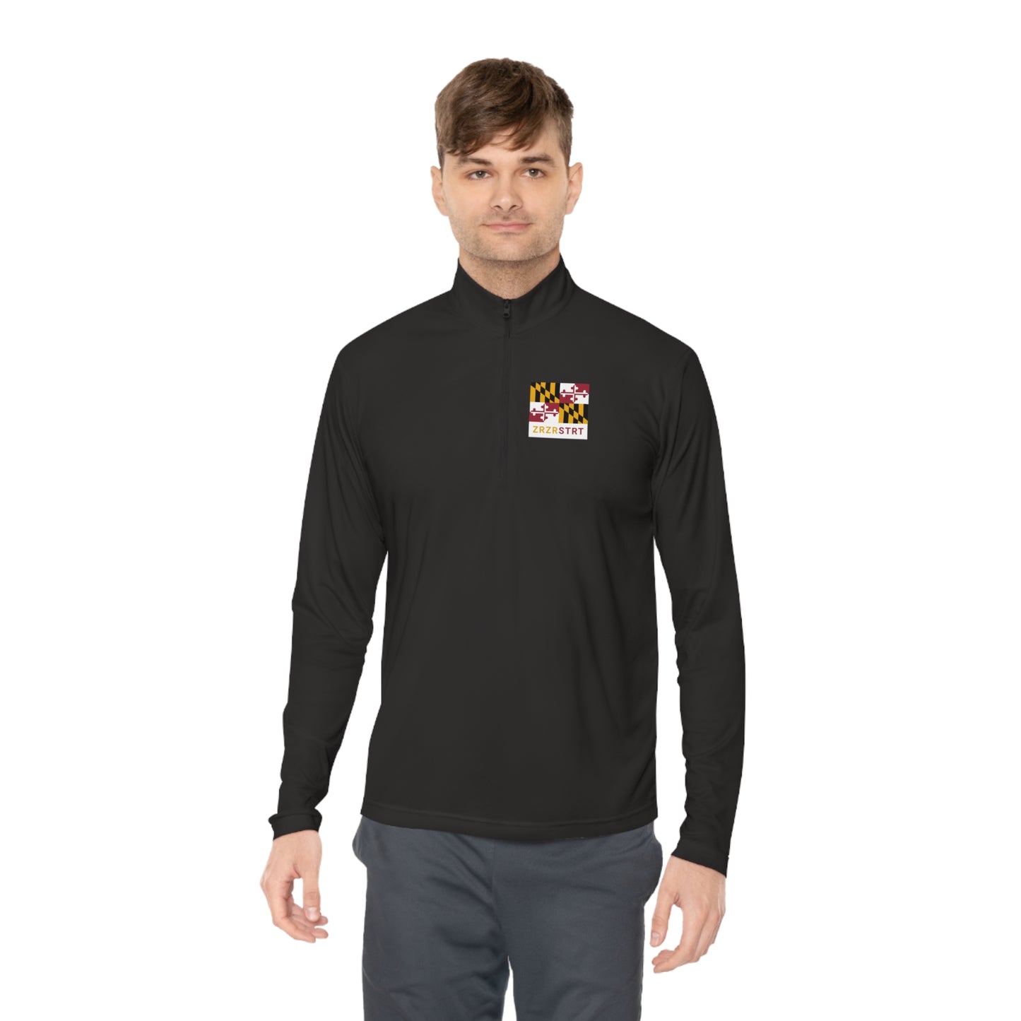 MARYLAND ZERO, ZERO, START, SPORT-TEK, Unisex Quarter-Zip Pullover