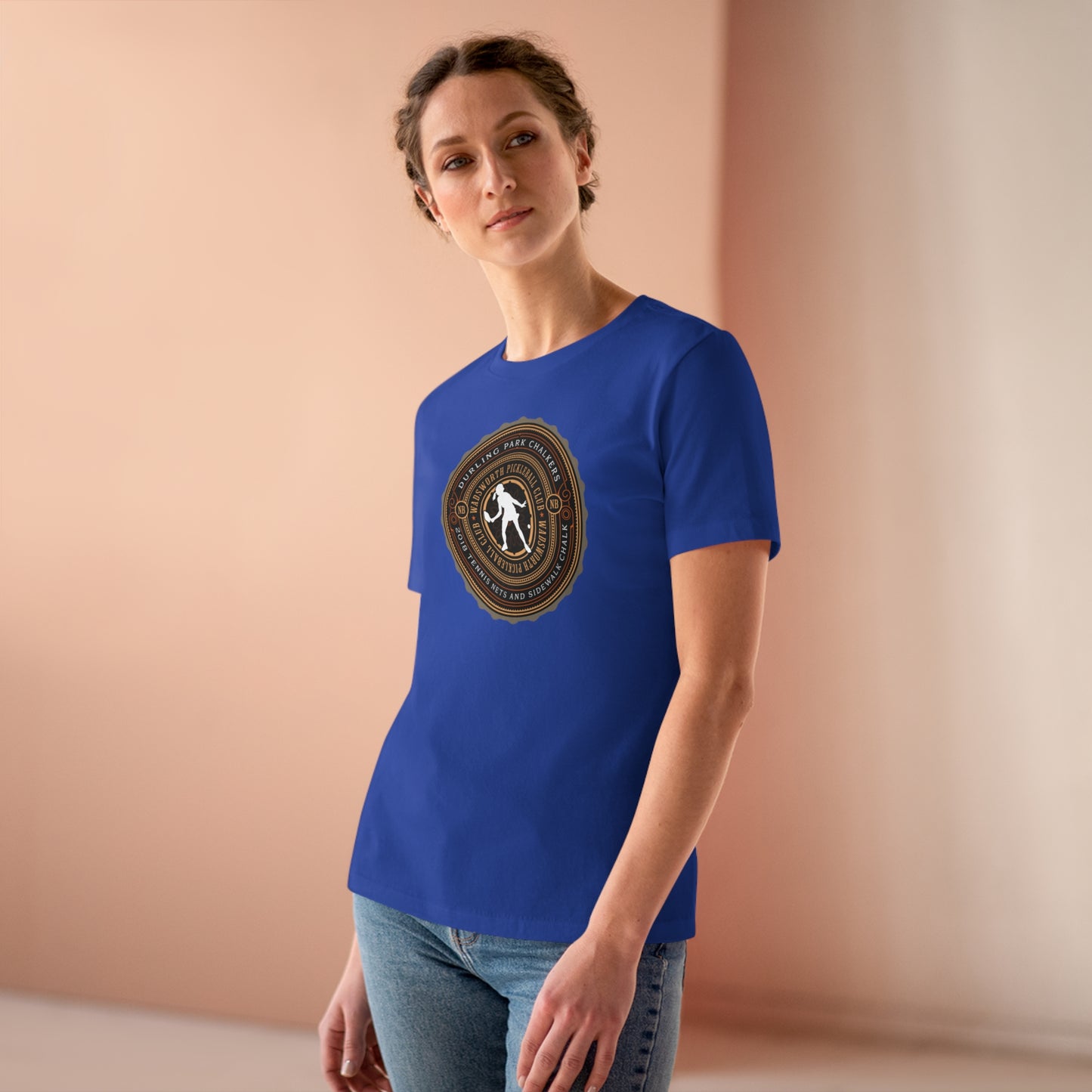 BEDILLION-DURLING PARK CHALKERS (FRONT & BACK), Women's Relaxed Fit T-shirt