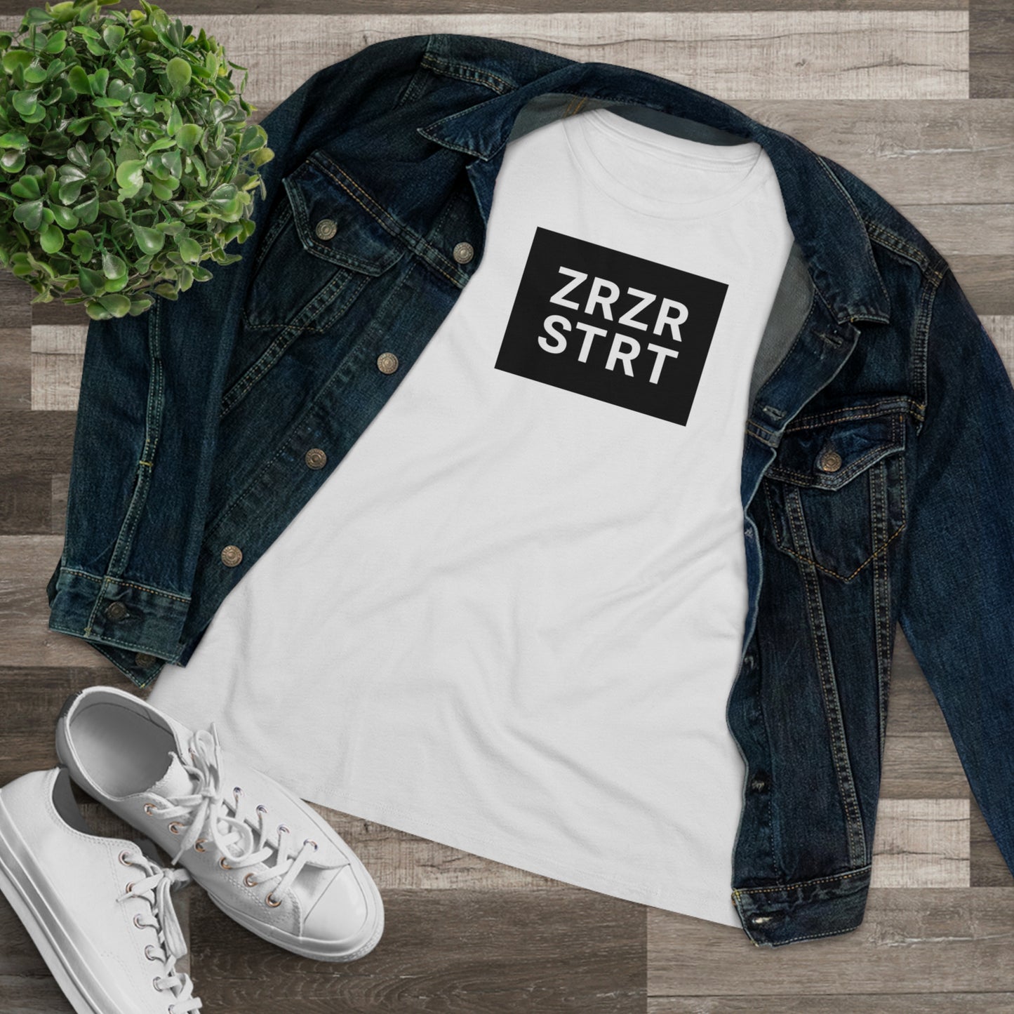 ZERO, ZERO, START, Relaxed Fit Women's T-shirt