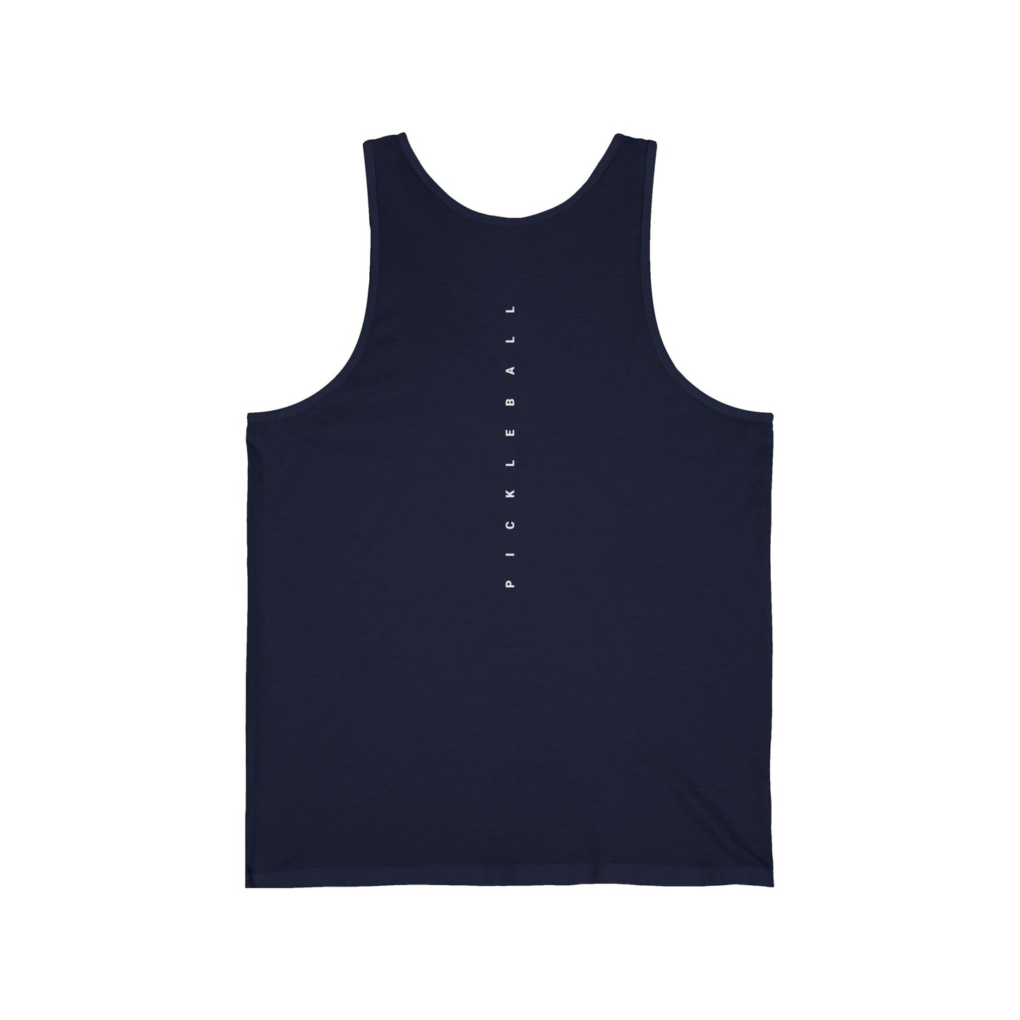 WPC COLOR VERTICAL LOGO (FRONT & PICKLEBALL BACK) - Unisex Jersey Tank