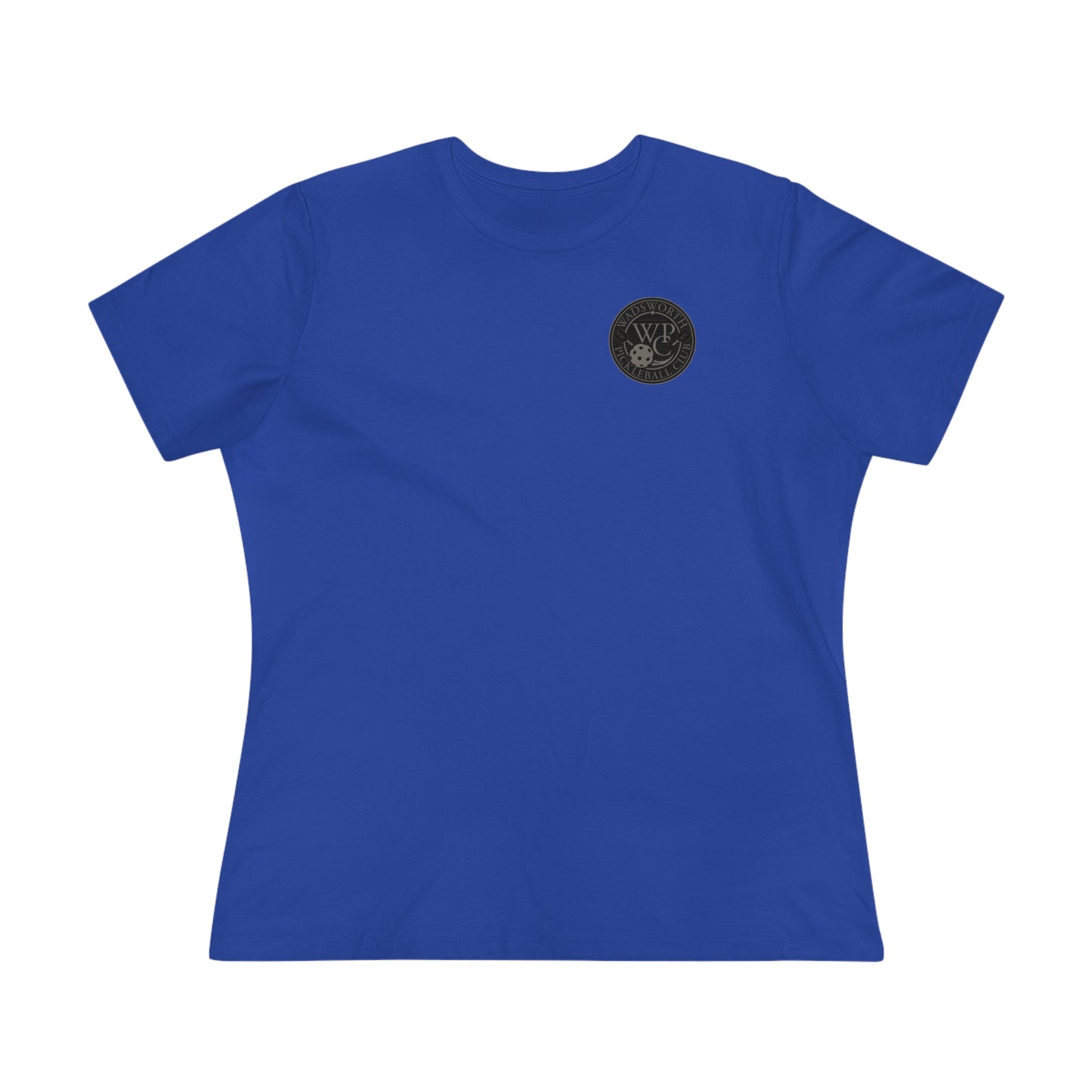 WPC GRAY BLACK POCKET, Relaxed Fit Women's T-shirt