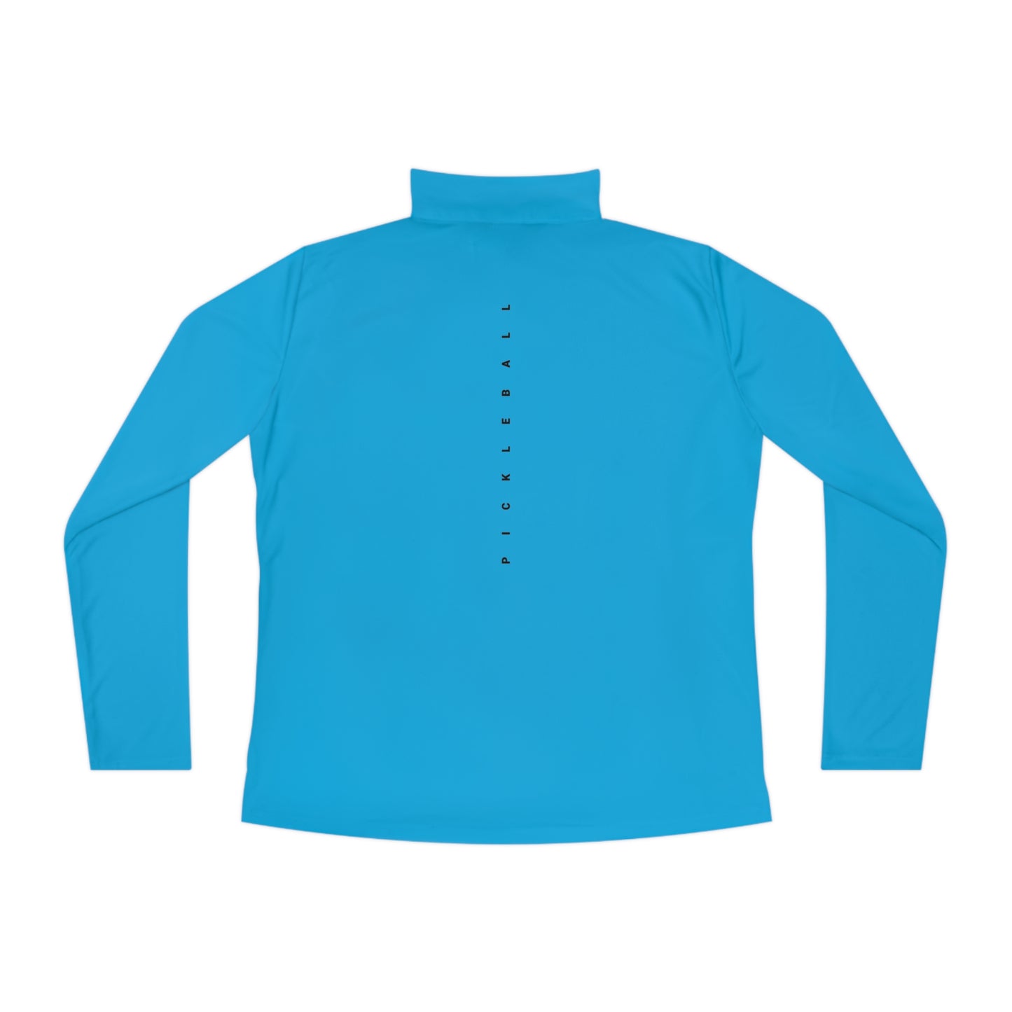 WPC GRAY LOGO LADIES SPORT-TEK (FRONT & PICKLEBALL BACK) - Ladies Quarter-Zip Pullover