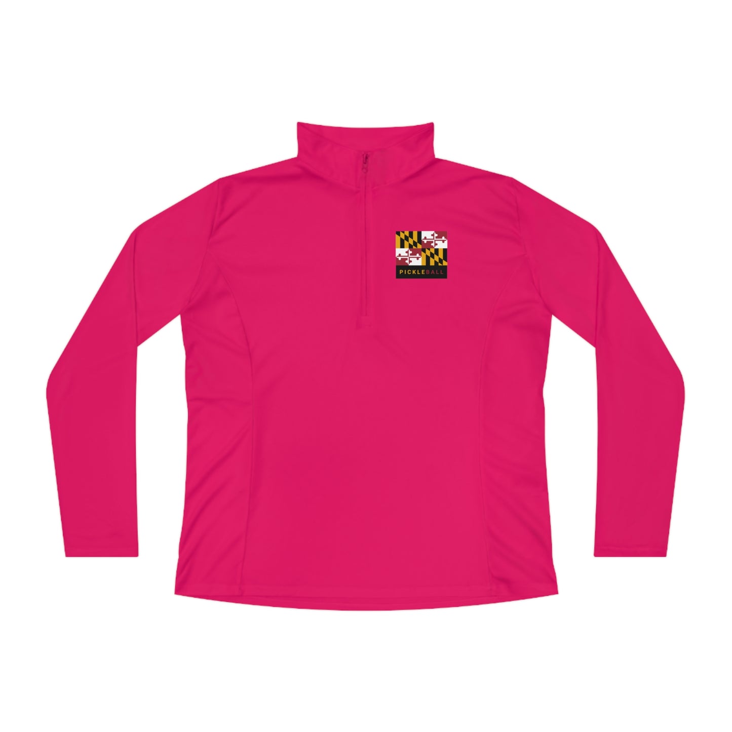 MARYLAND, PICKLEBALL, WOMEN'S SPORT-TEK, Quarter-zip Pullover