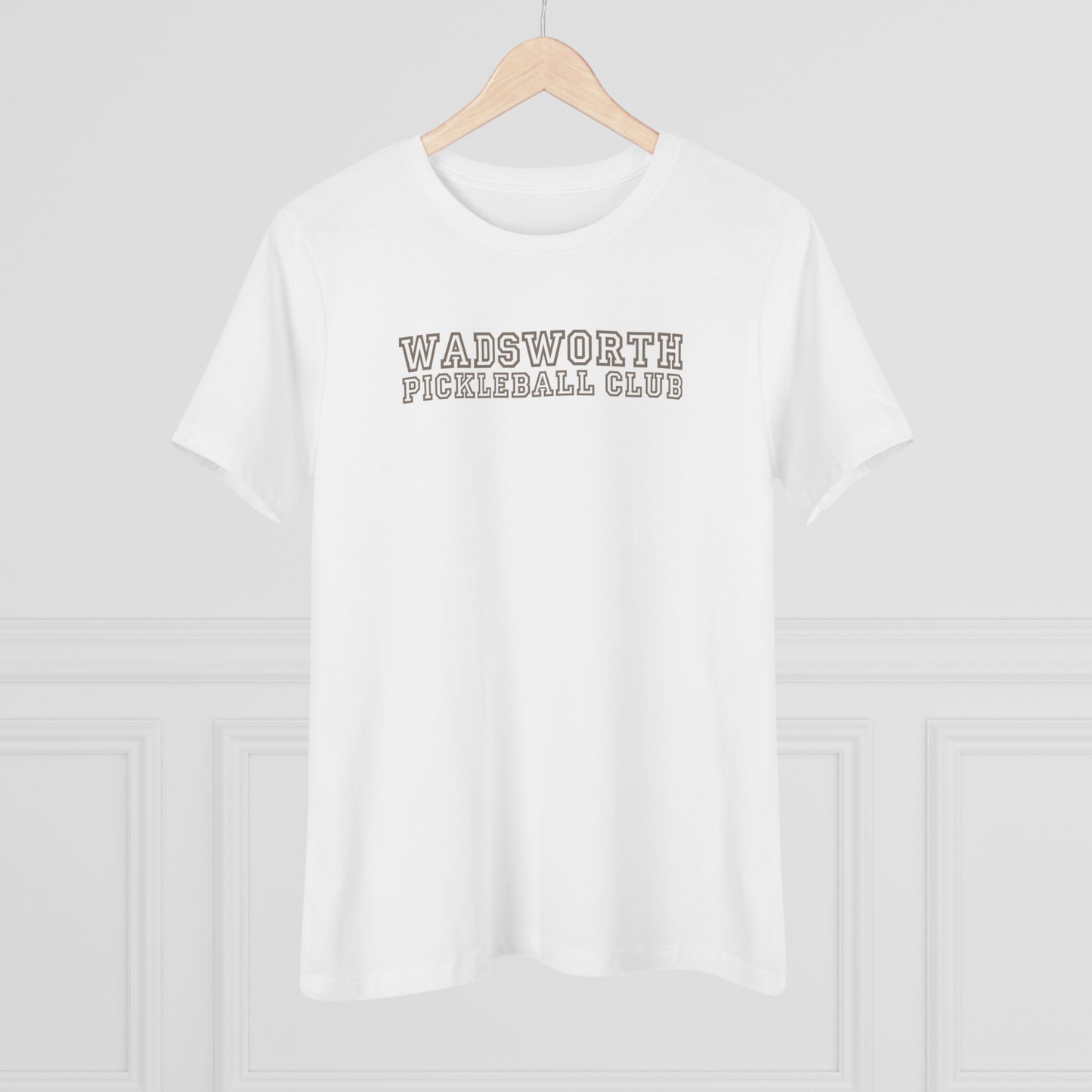 WPC COLLEGE FONT, Relaxed Fit Women's T-shirt