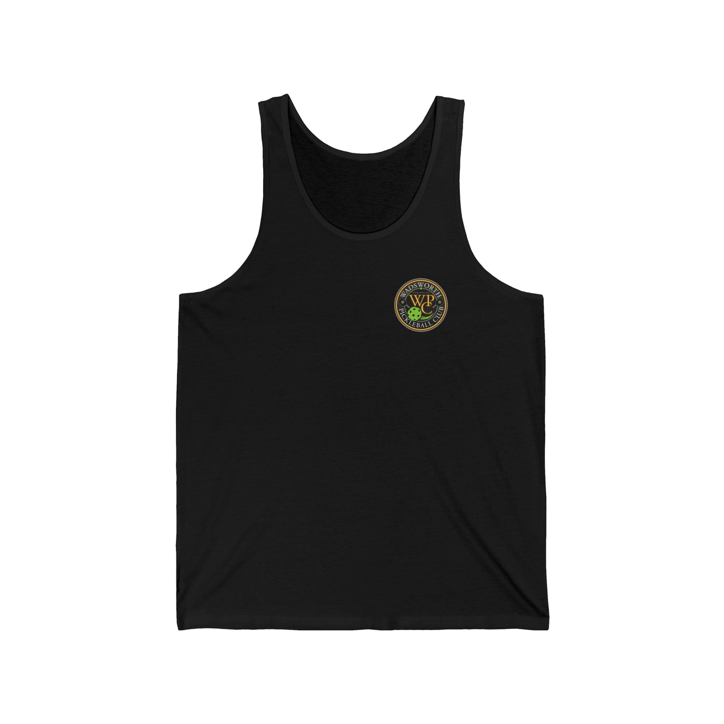 WPC COLOR POCKET LOGO (FRONT & PICKLEBALL BACK) Unisex Jersey Tank