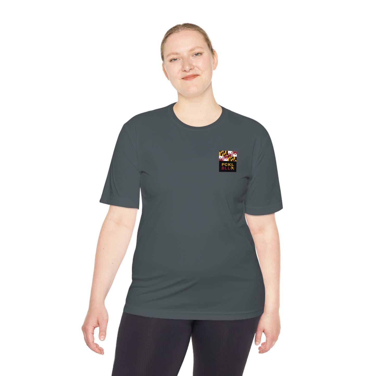 MD FLAG, PCKL-BLL WOMAN ATHLETE- Unisex Moisture Wicking Tee