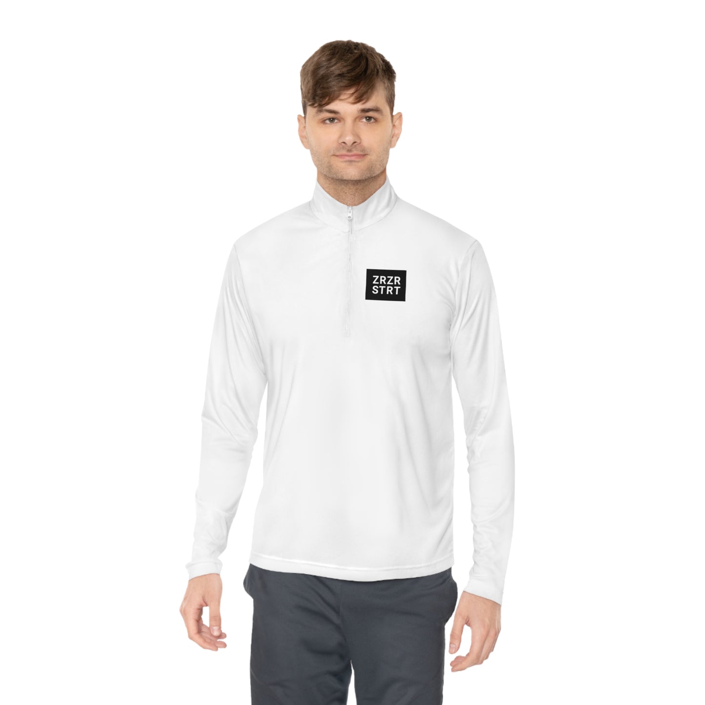 ZERO, ZERO, START, SPORT-TEK: Unisex Quarter-zip Pullover