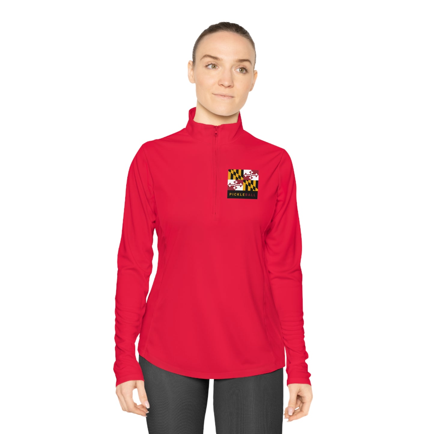 MARYLAND, PICKLEBALL, WOMEN'S SPORT-TEK, Quarter-zip Pullover