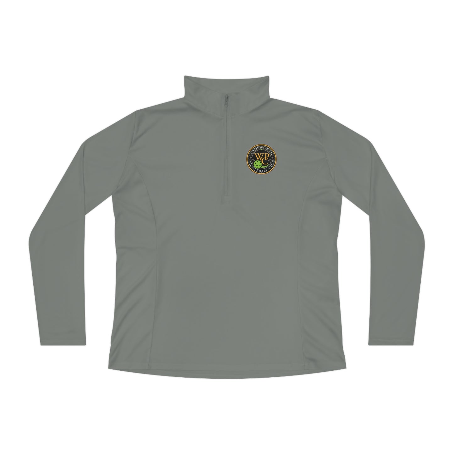WPC CIRCULAR COLOR LOGOS LADIES SPORT-TEK (FRONT & BACK) - Ladies Quarter-Zip Pullover