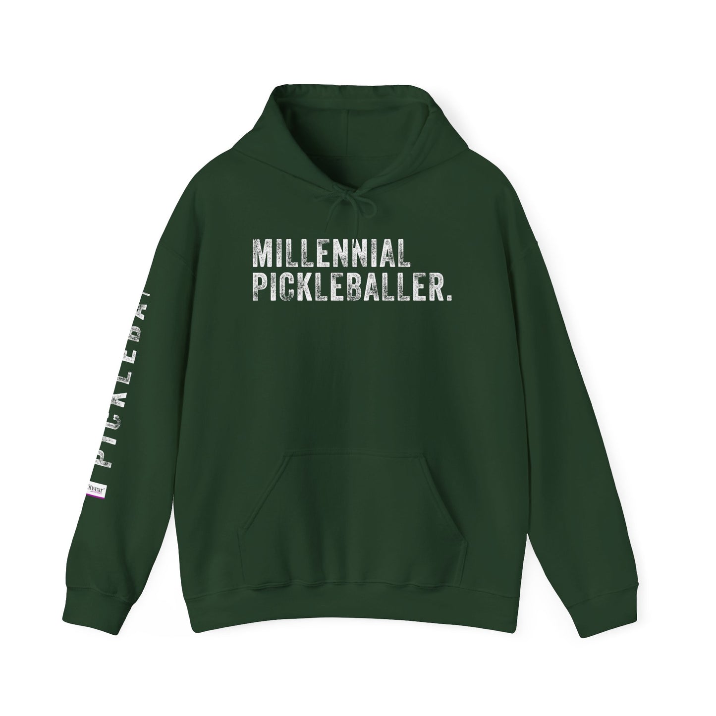 MILLENNIAL PICKLEBALLER, Unisex Heavy Blend™ Hooded Sweatshirt
