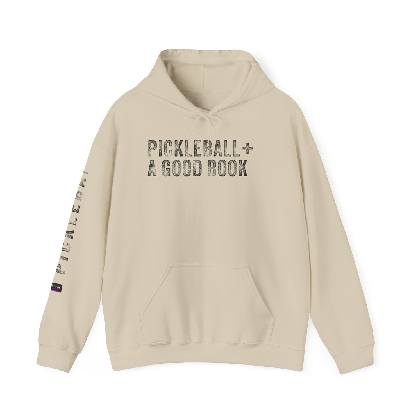 PICKLEBALL + GOOD BOOK, Unisex Heavy Blend™ Hooded Sweatshirt
