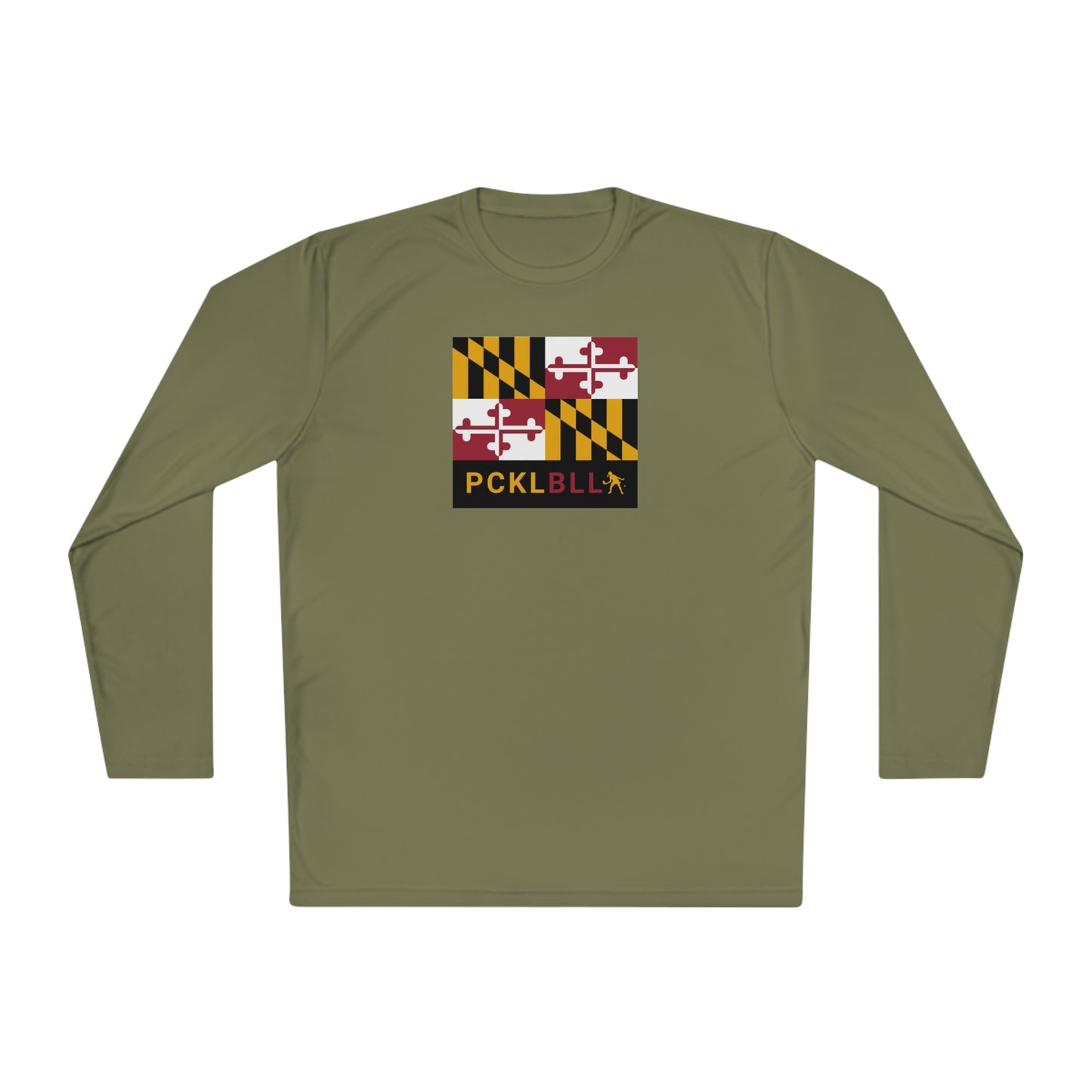 MD FLAG, PCKLBLL WOMAN ATHLETE- Unisex Lightweight Long Sleeve Tee