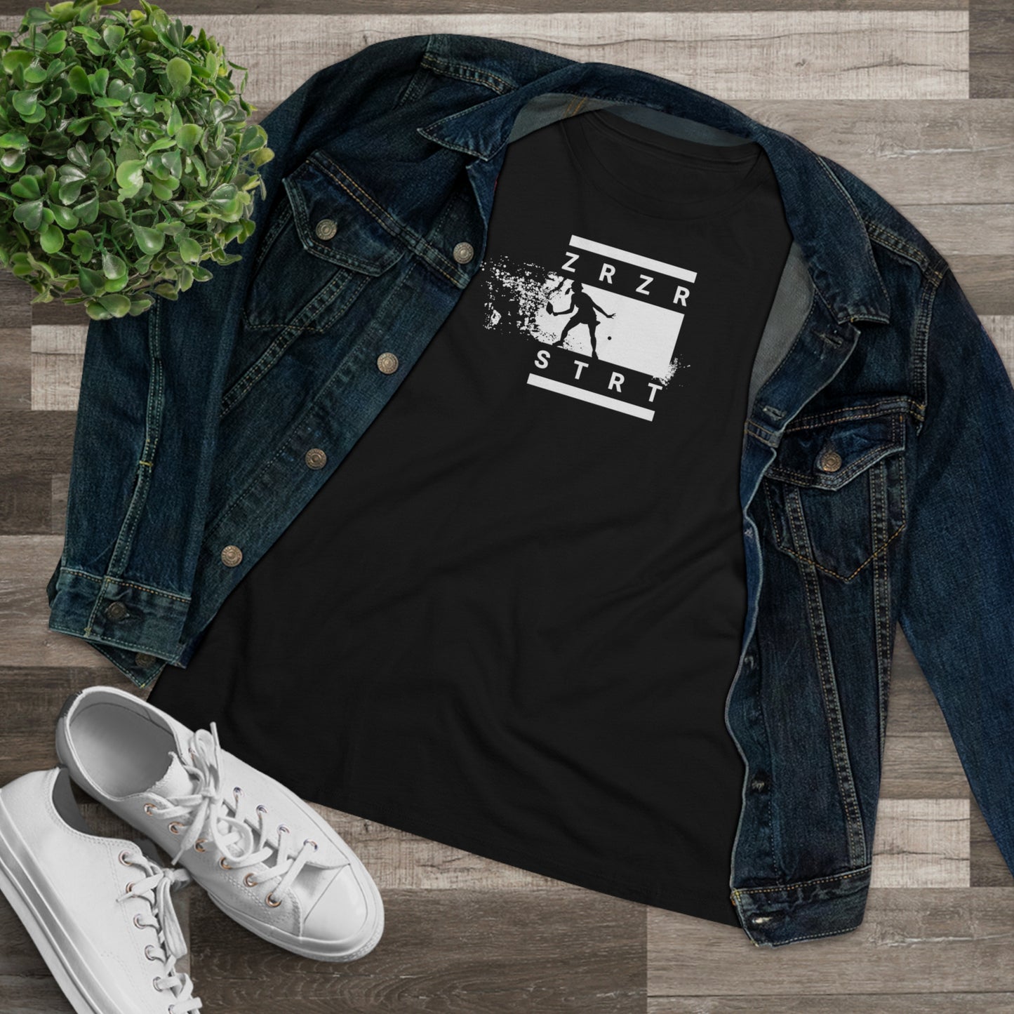 ZERO, ZERO, START, Relaxed Fit Women's T-shirt