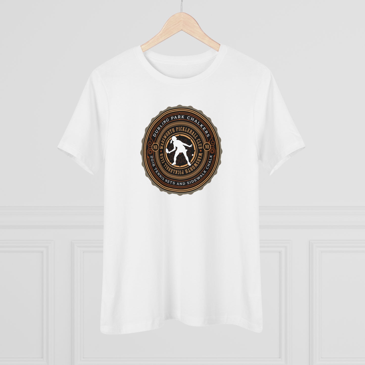 BEDILLION-DURLING PARK CHALKERS (FRONT & BACK), Women's Relaxed Fit T-shirt