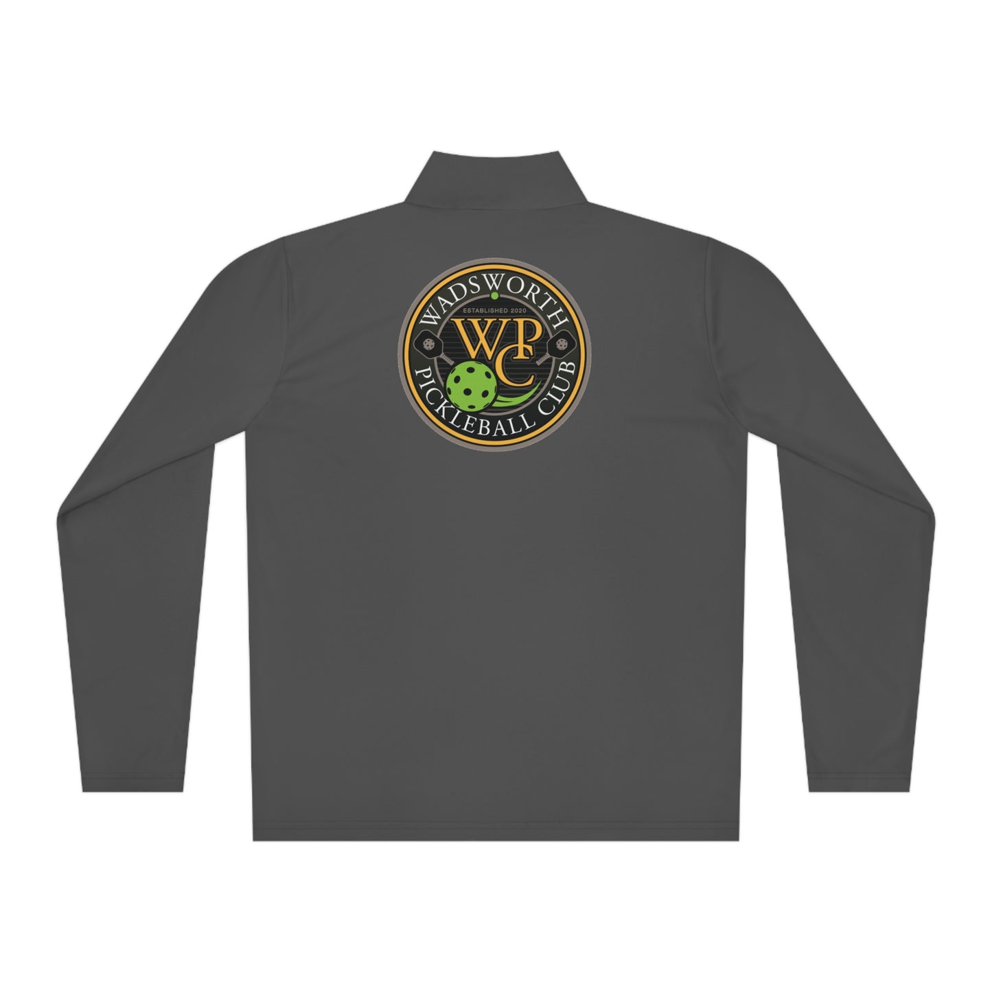 WPC COLOR LOGOS (FRONT & BACK) - Unisex Quarter-Zip Pullover
