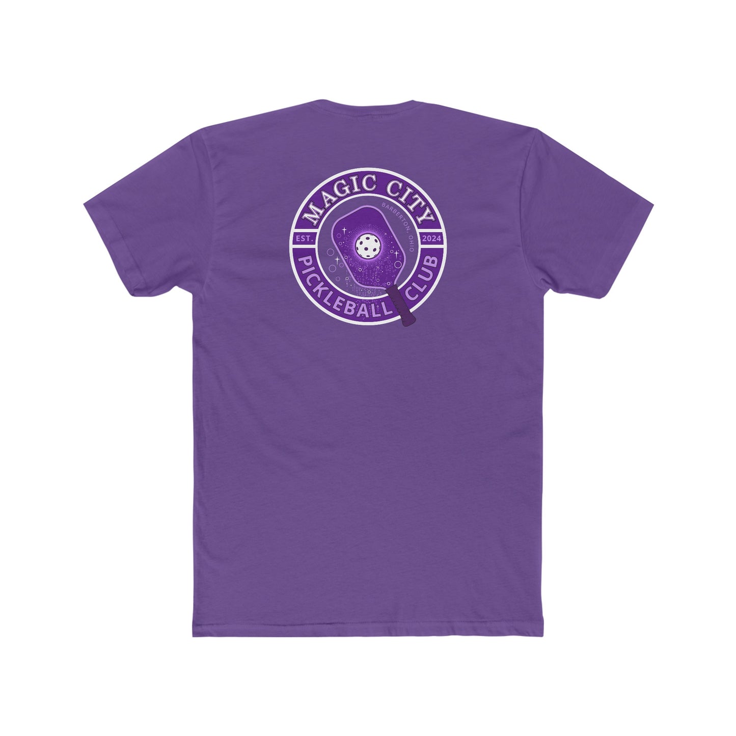 MCPC LOGOS (FRONT & BACK)- Men's Cotton Crew Tee
