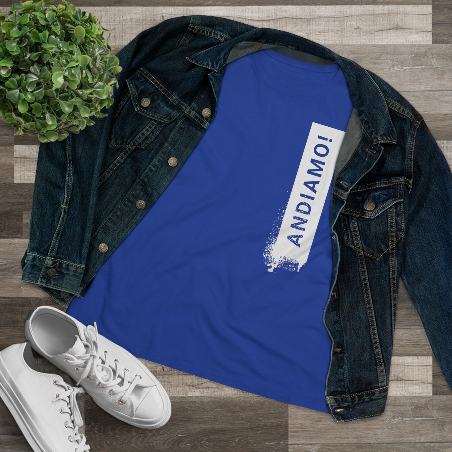 LET'S GO, ANDIAMO!, Relaxed Fit Women's T-shirt