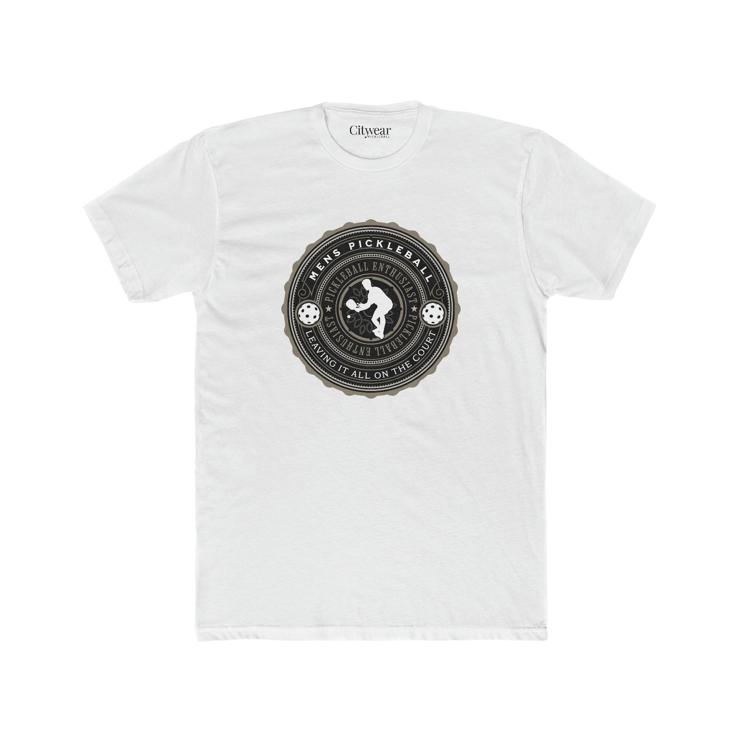 PICKLEBALL ATHLETE MEDALLION, Men's Premium Tee