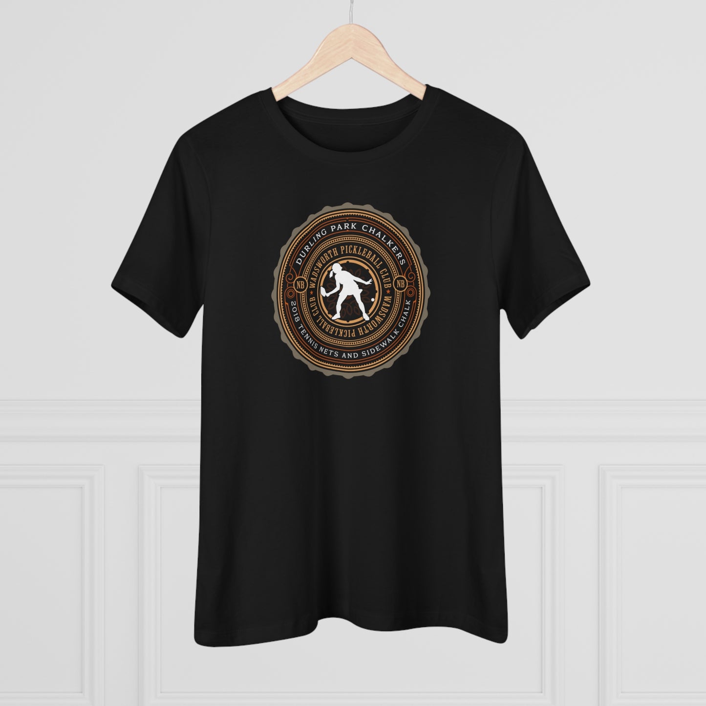 BEDILLION-DURLING PARK CHALKERS (FRONT & BACK), Women's Relaxed Fit T-shirt