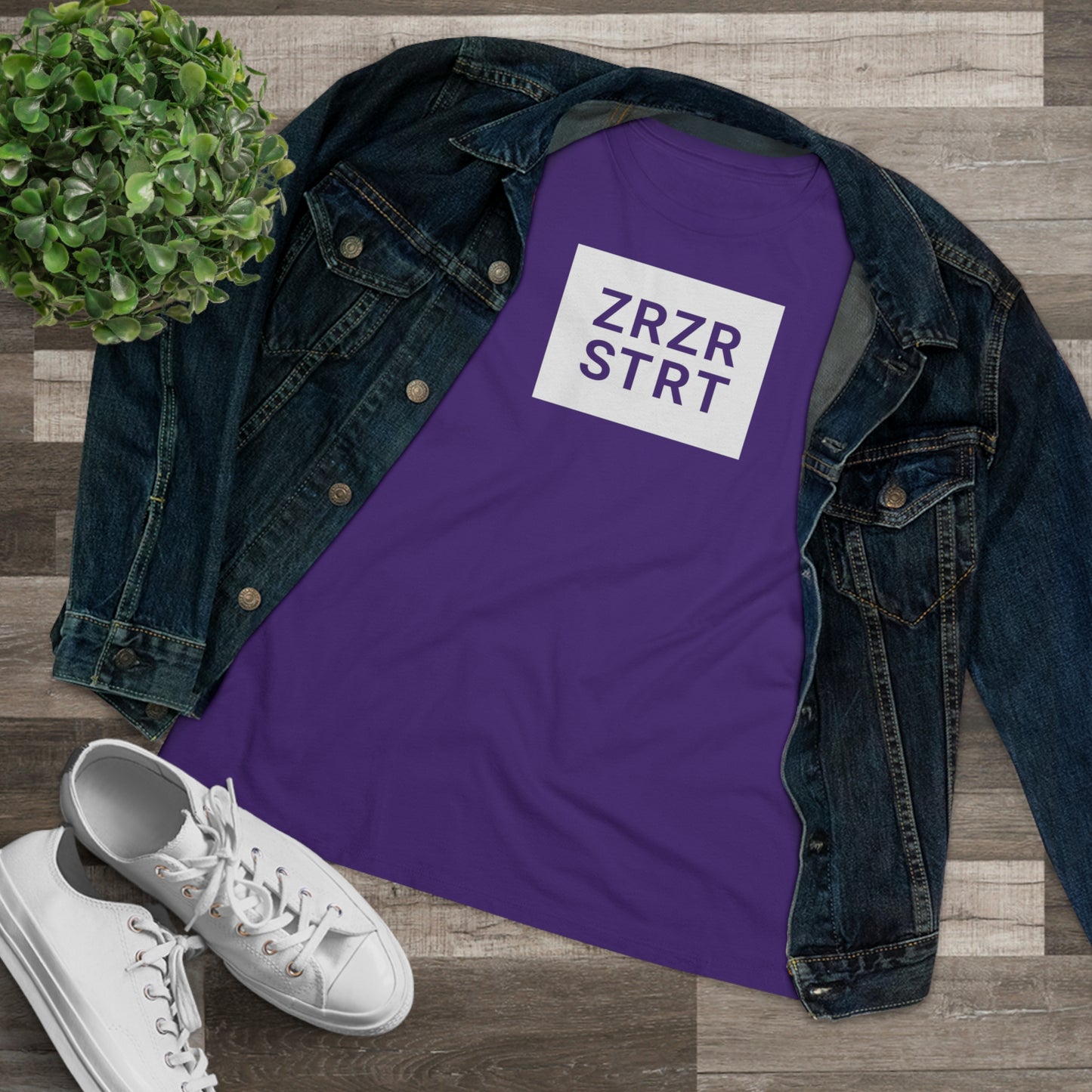 ZERO, ZERO, START, Relaxed Fit Women's T-shirt