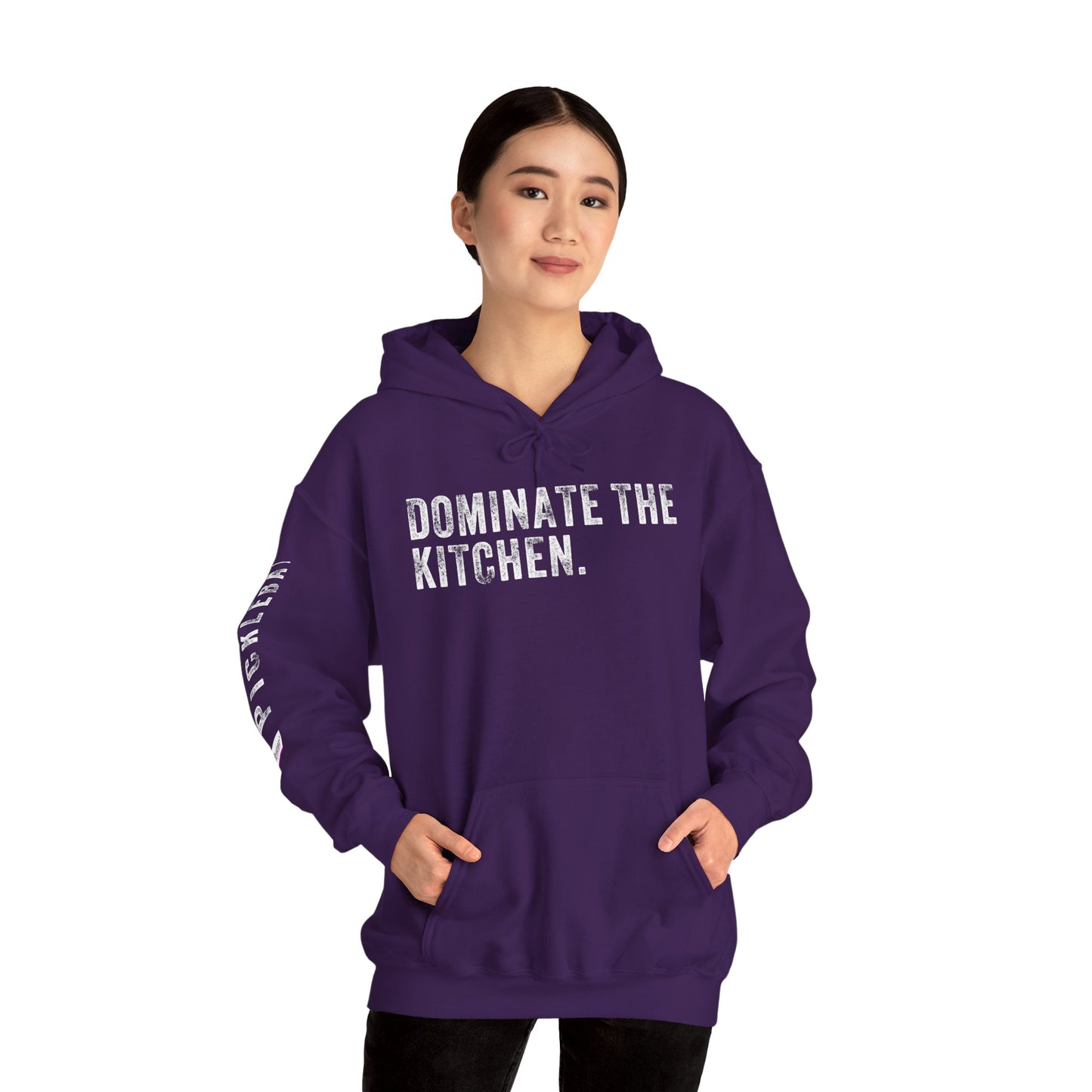 DOMINATE THE KITCHEN, Unisex Heavy Blend™ Hooded Sweatshirt