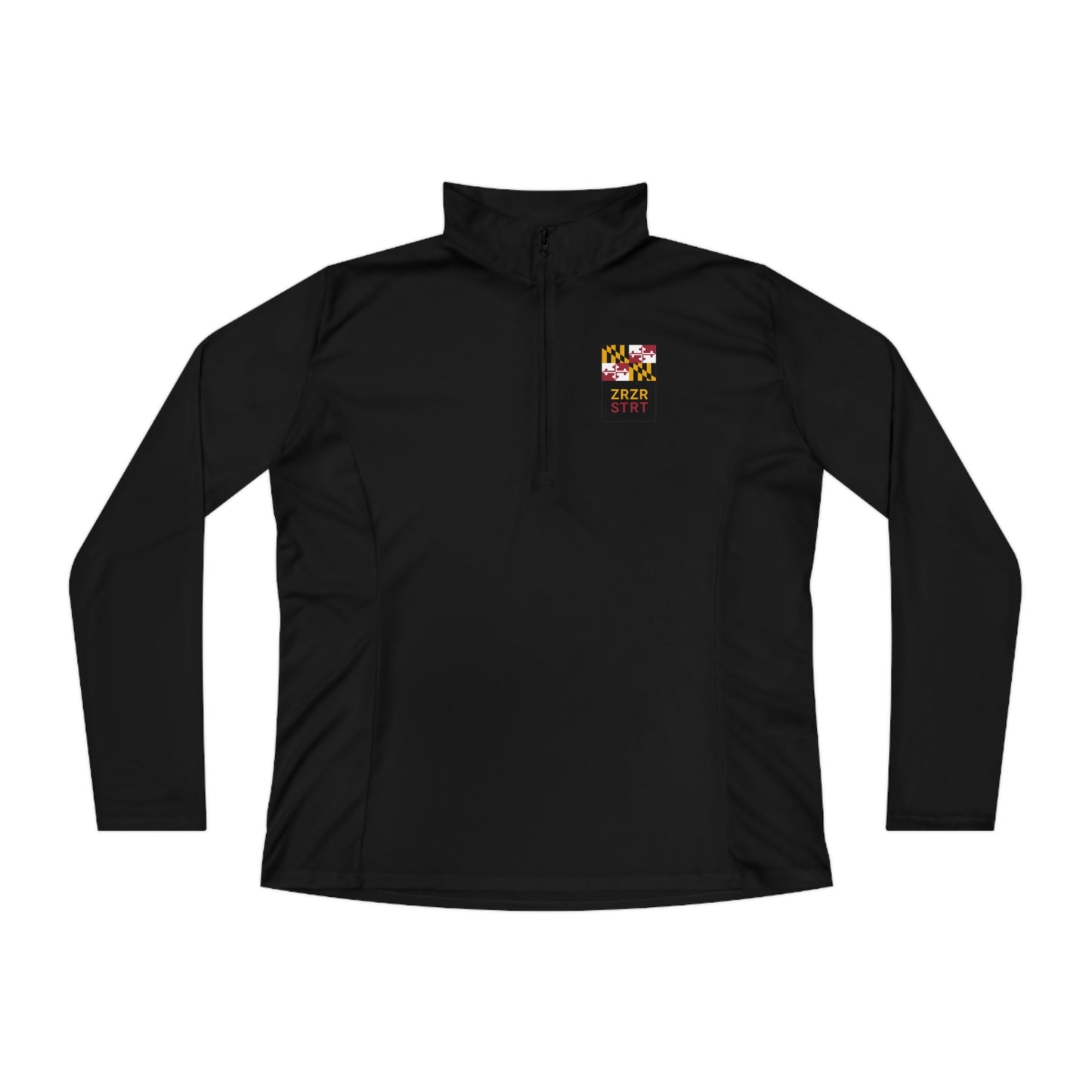 MARYLAND, ZERO, ZERO, STRT, WOMEN'S SPORT-TEK, Quarter-zip Pullover