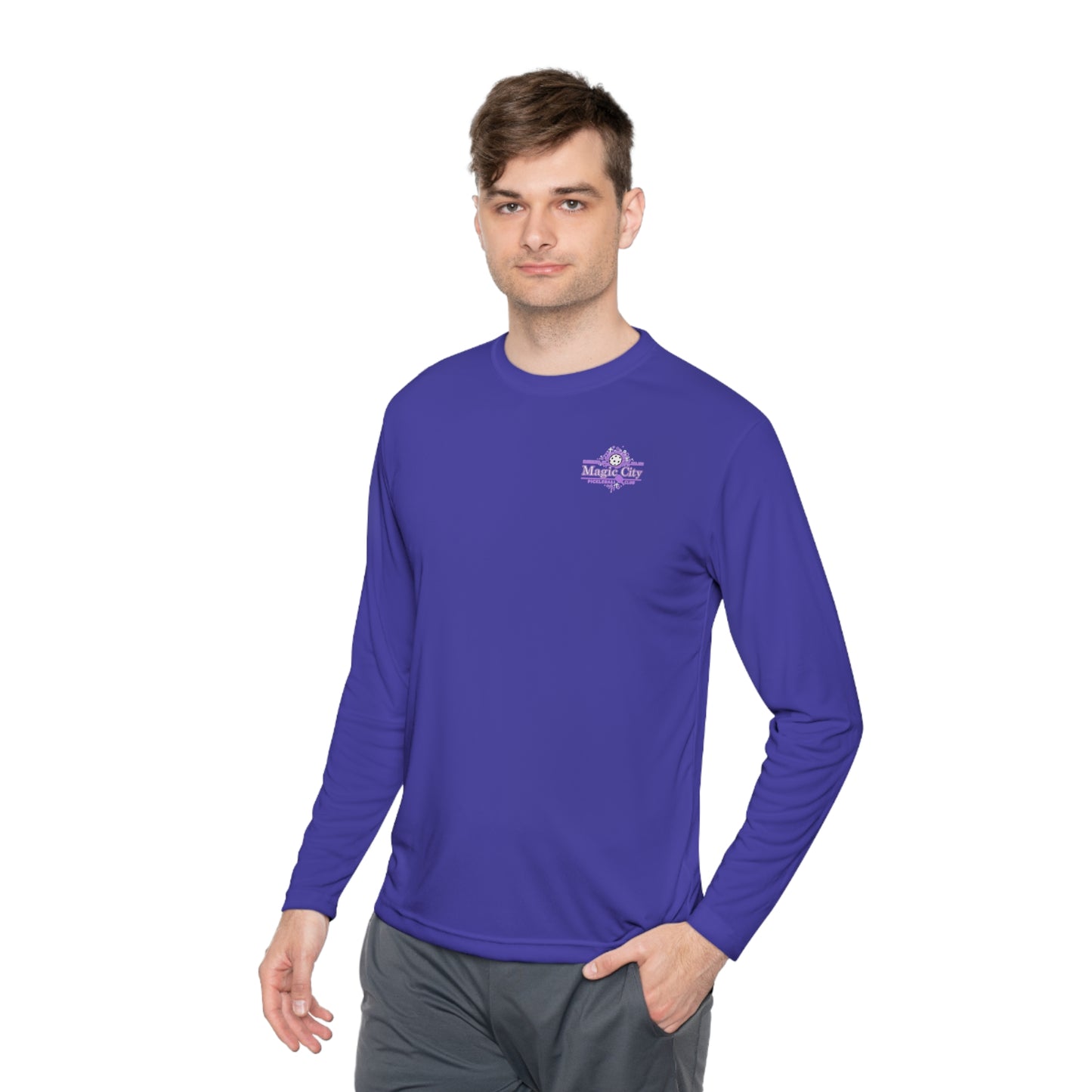 MCPC POCKET LOGO (FRONT ONLY) Unisex Moisture Wicking, Lightweight Long Sleeve Tee
