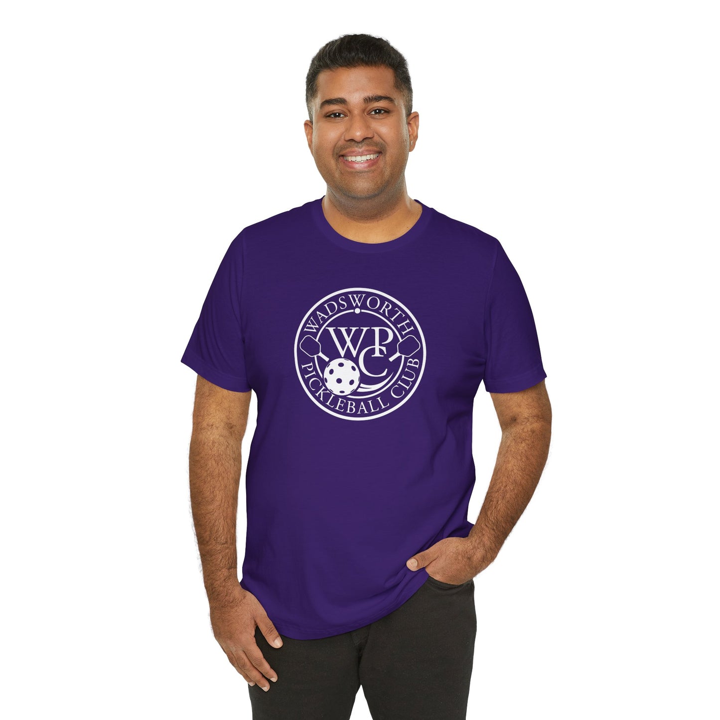 WPC White Logo- Unisex Jersey Short Sleeve Tee