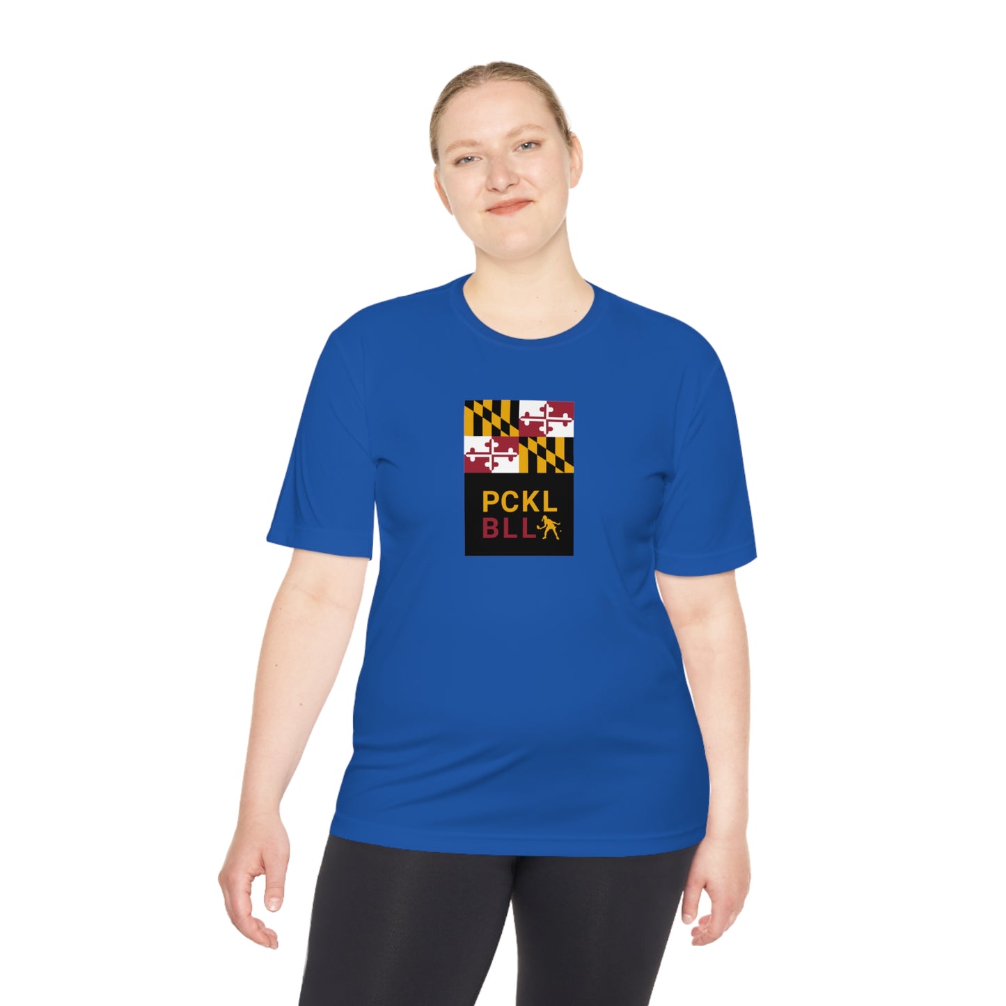 MD FLAG, PCKL-BLL WOMAN ATHLETE- Unisex Moisture Wicking Tee