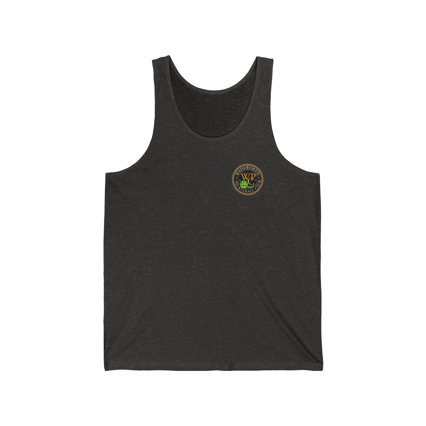 WPC COLOR POCKET LOGO (FRONT & PICKLEBALL BACK) Unisex Jersey Tank