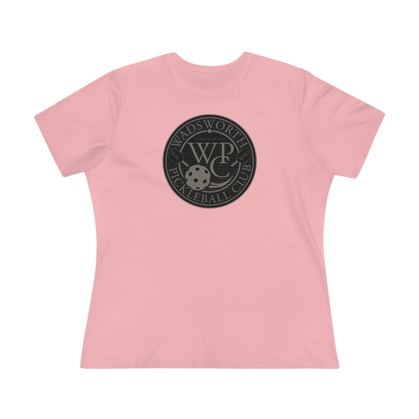WPC GRAY BLACK, Relaxed Fit Women's T-shirt
