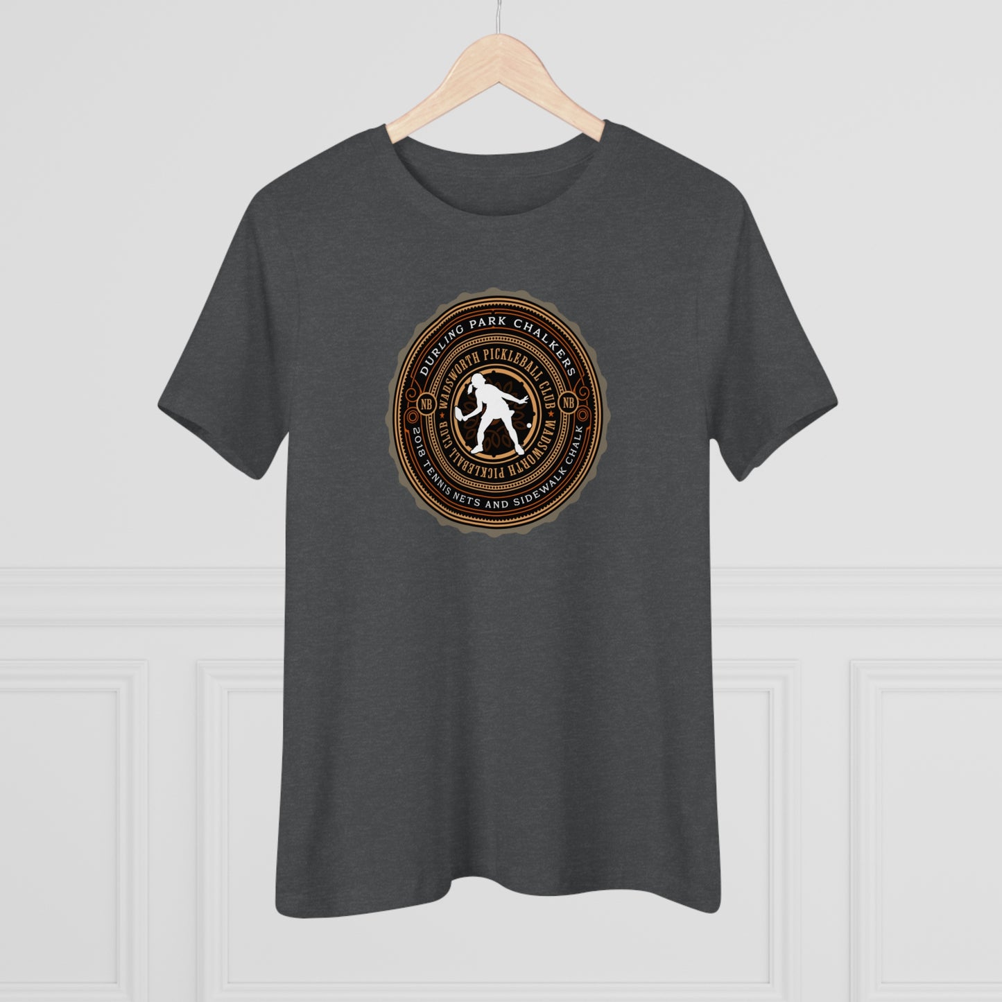 BEDILLION-DURLING PARK CHALKERS (FRONT & BACK), Women's Relaxed Fit T-shirt